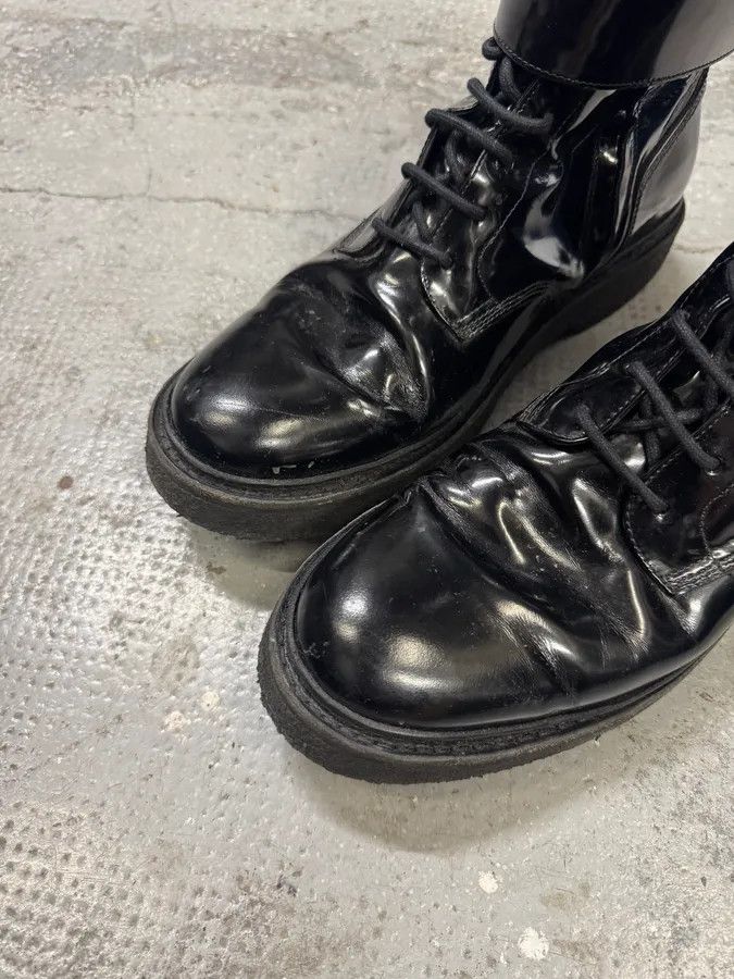 Balmain AW2015 Balmain H&M Black Ankle Leather Boots Size US 11 / EU 44 - 6 Thumbnail