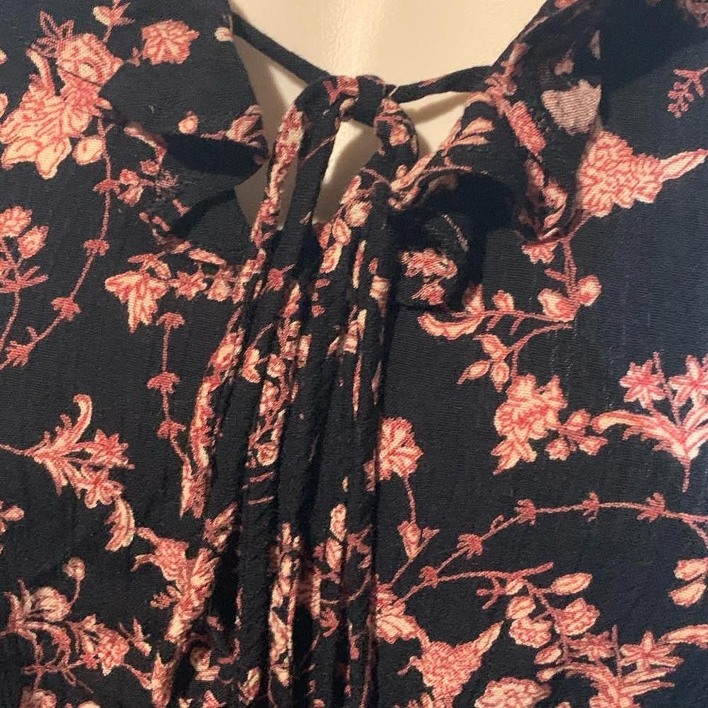 American Rag American Rag Ruffle Collar Floral Blouse, Sm Size S / US 4 / IT 40 - 7 Thumbnail