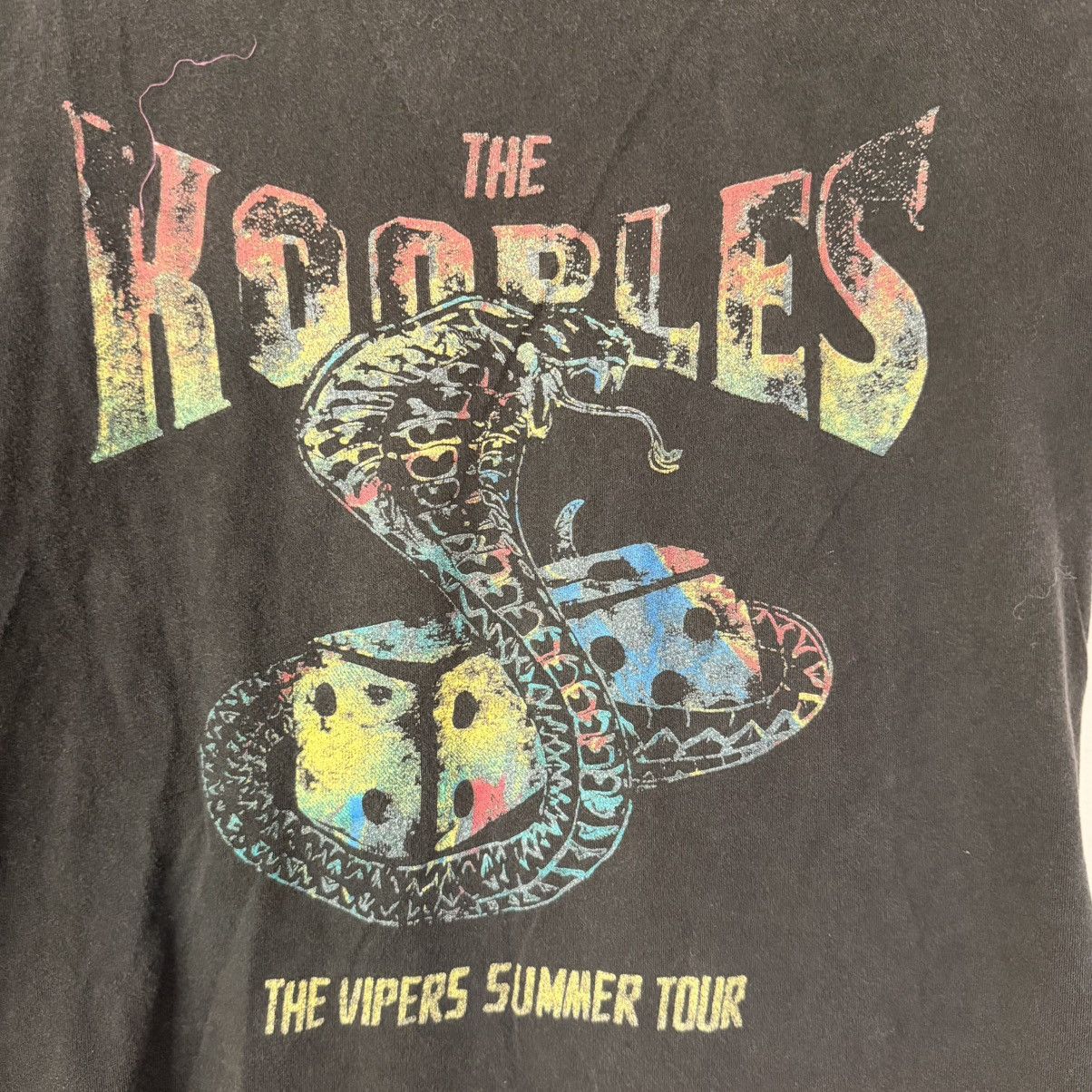 The Kooples The Kooples Vipers Tour Graphic Tee Black Distressed Size S / US 4 / IT 40 - 6 Thumbnail