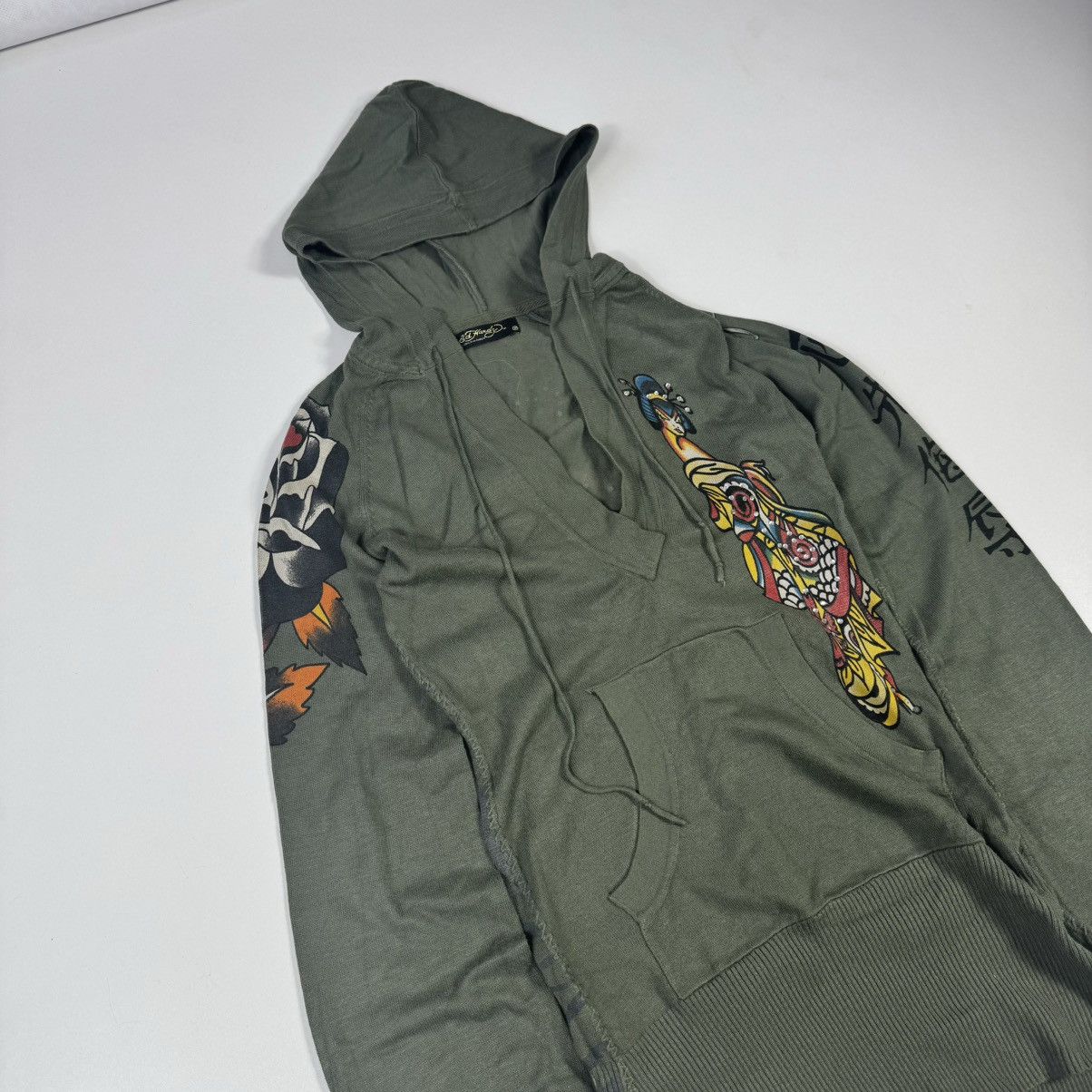 Ed Hardy vintage long hoodie ed hardy y2k christian audigier Size M / US 6-8 / IT 42-44 - 2 Thumbnail