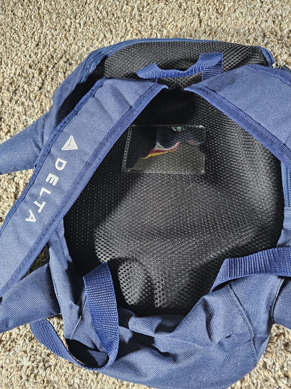 Designer DELTA AIRLINES Premium Airplane Backpack Travel Carry On Bag Size ONE SIZE - 6 Thumbnail