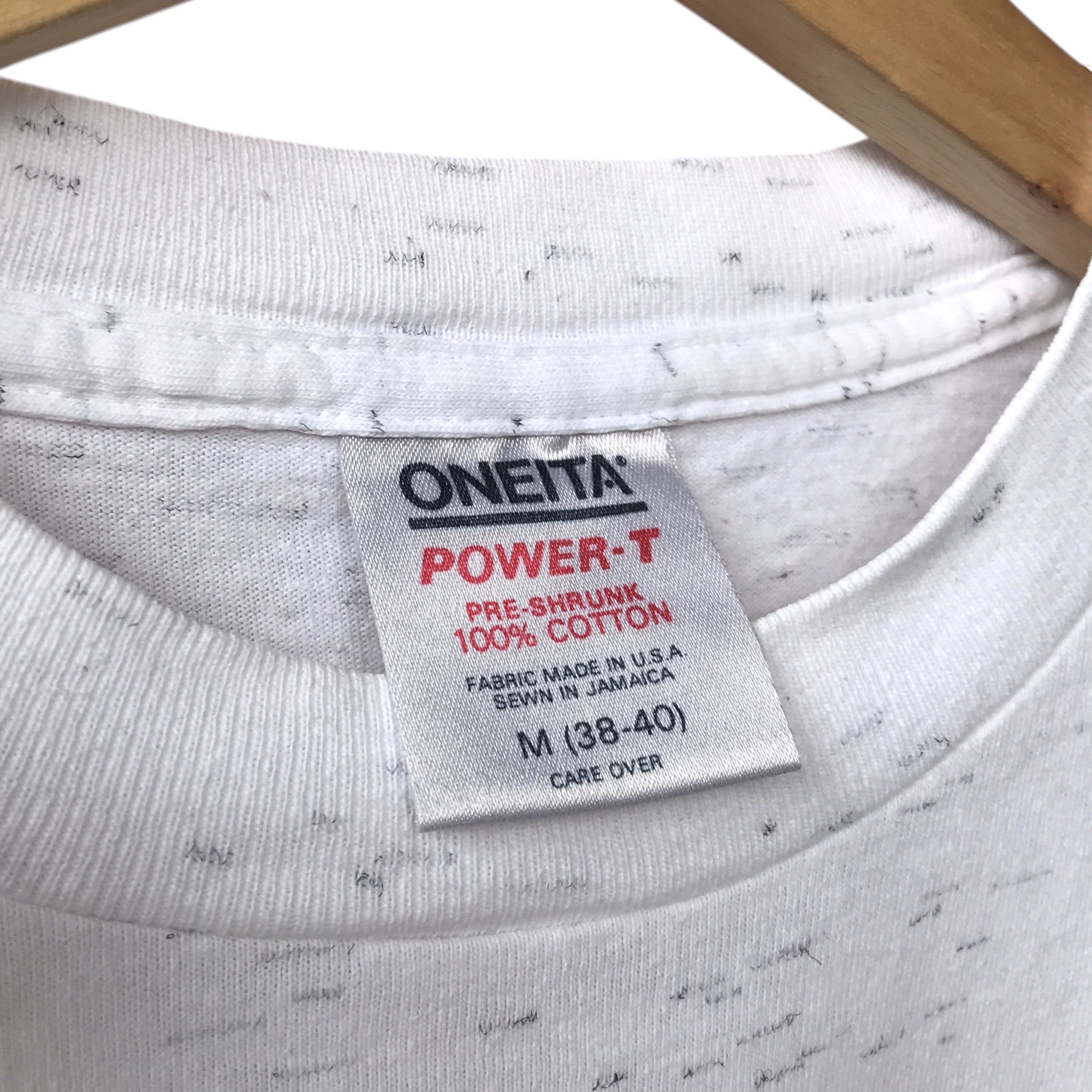 Vintage Los Angeles Times Vintage 1990s Slubby Oneita Promo Tee Size US M / EU 48-50 / 2 - 7 Thumbnail