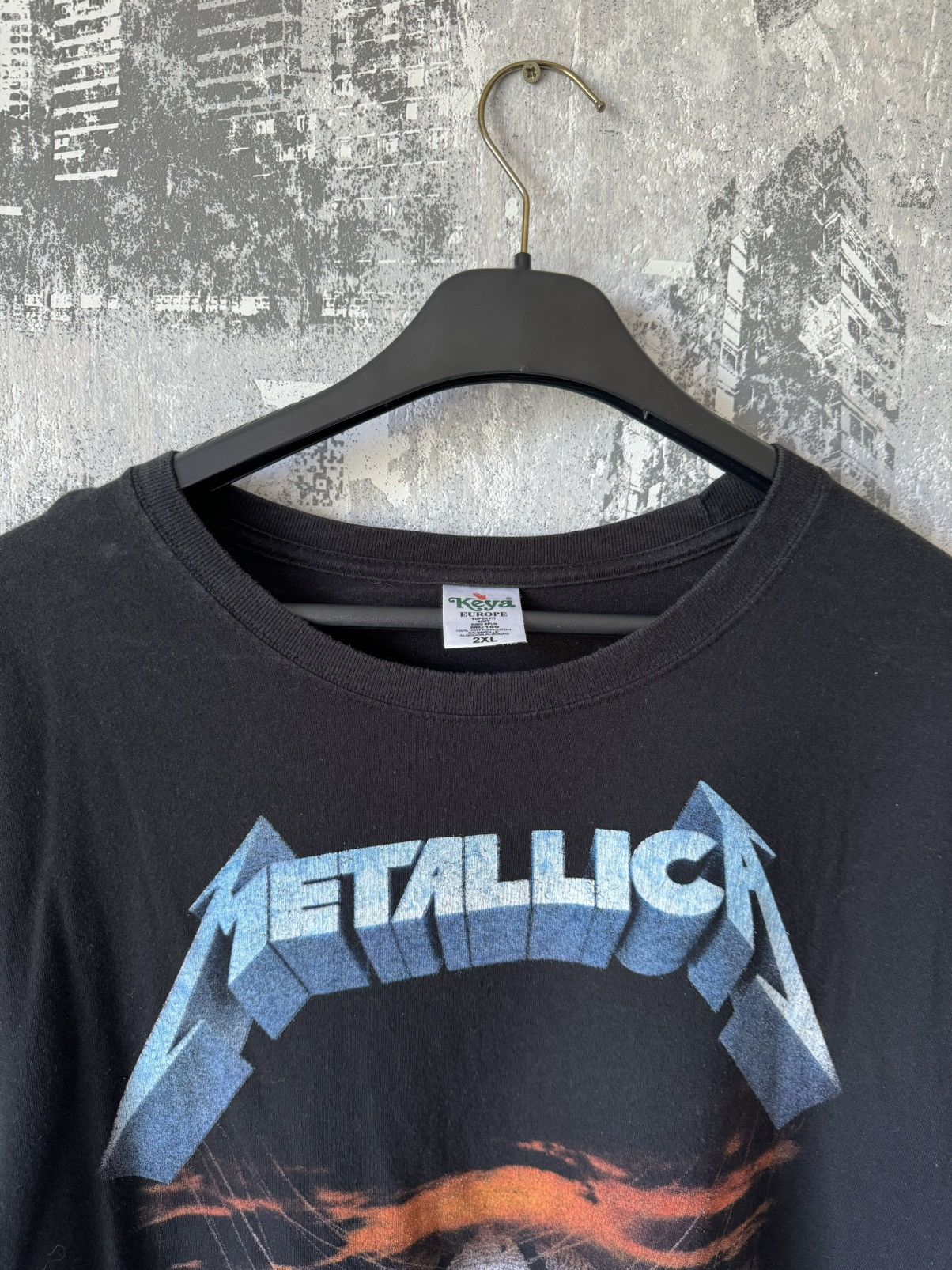 Metallica Vintage Metallica Faded T-Shirt Size US XL / EU 56 / 4 - 4 Thumbnail