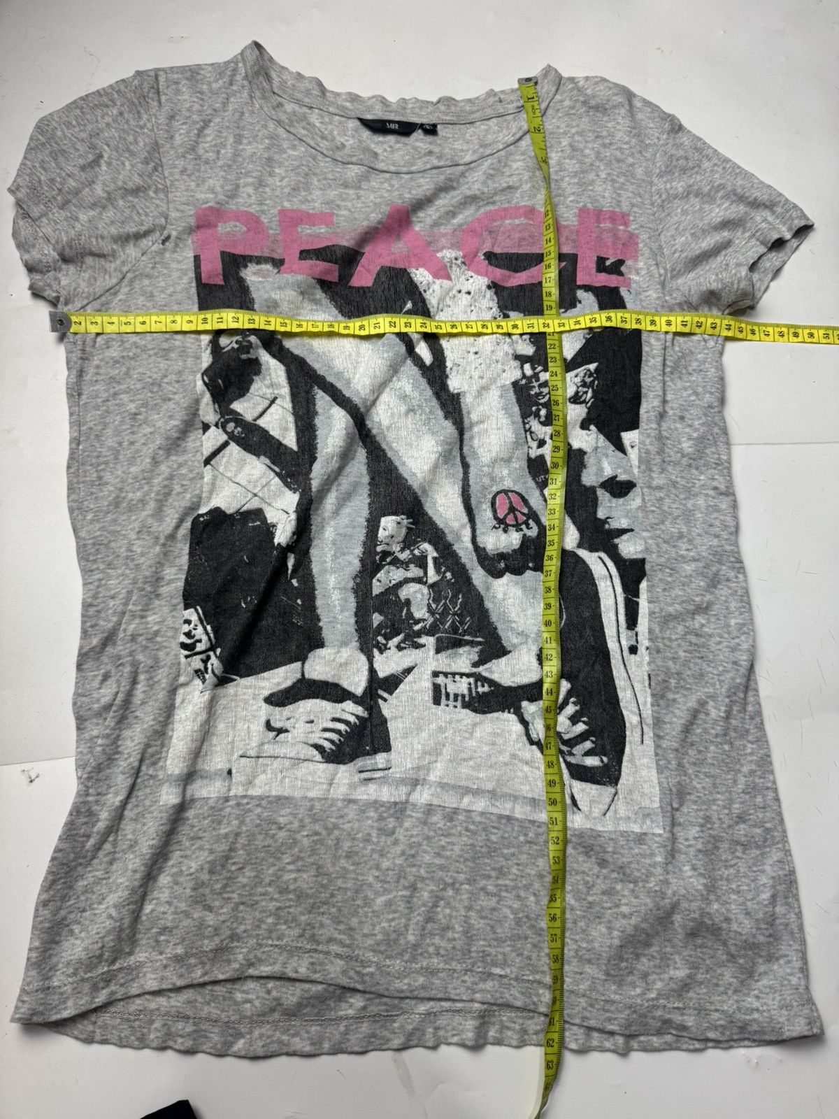 Hysteric Glamour Peace distressed tshirts punk styled hysteric Size US S / EU 44-46 / 1 - 10 Thumbnail