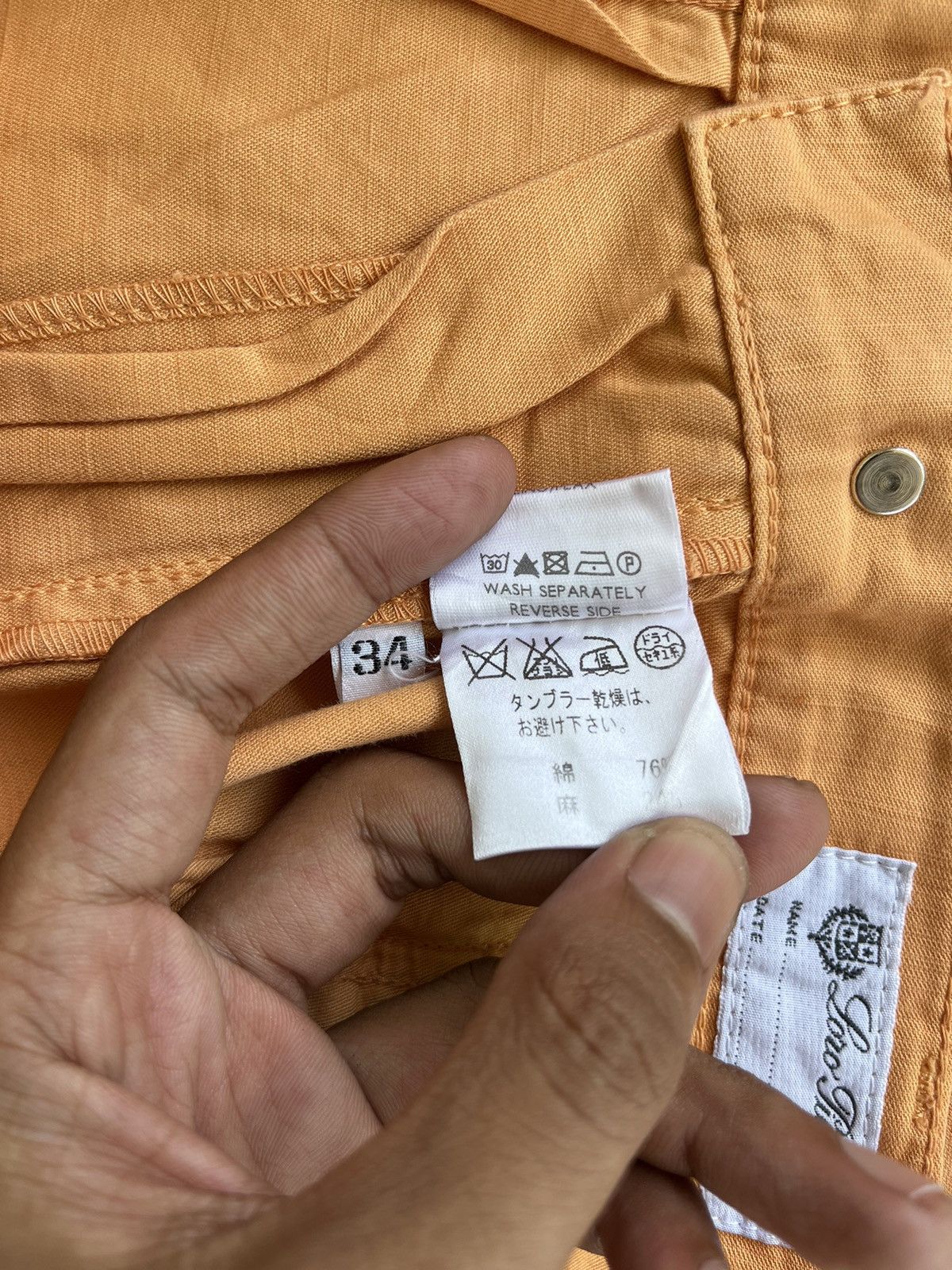 Loro Piana Loro Piana Luxury Chino Pants Size US 33 - 10 Thumbnail