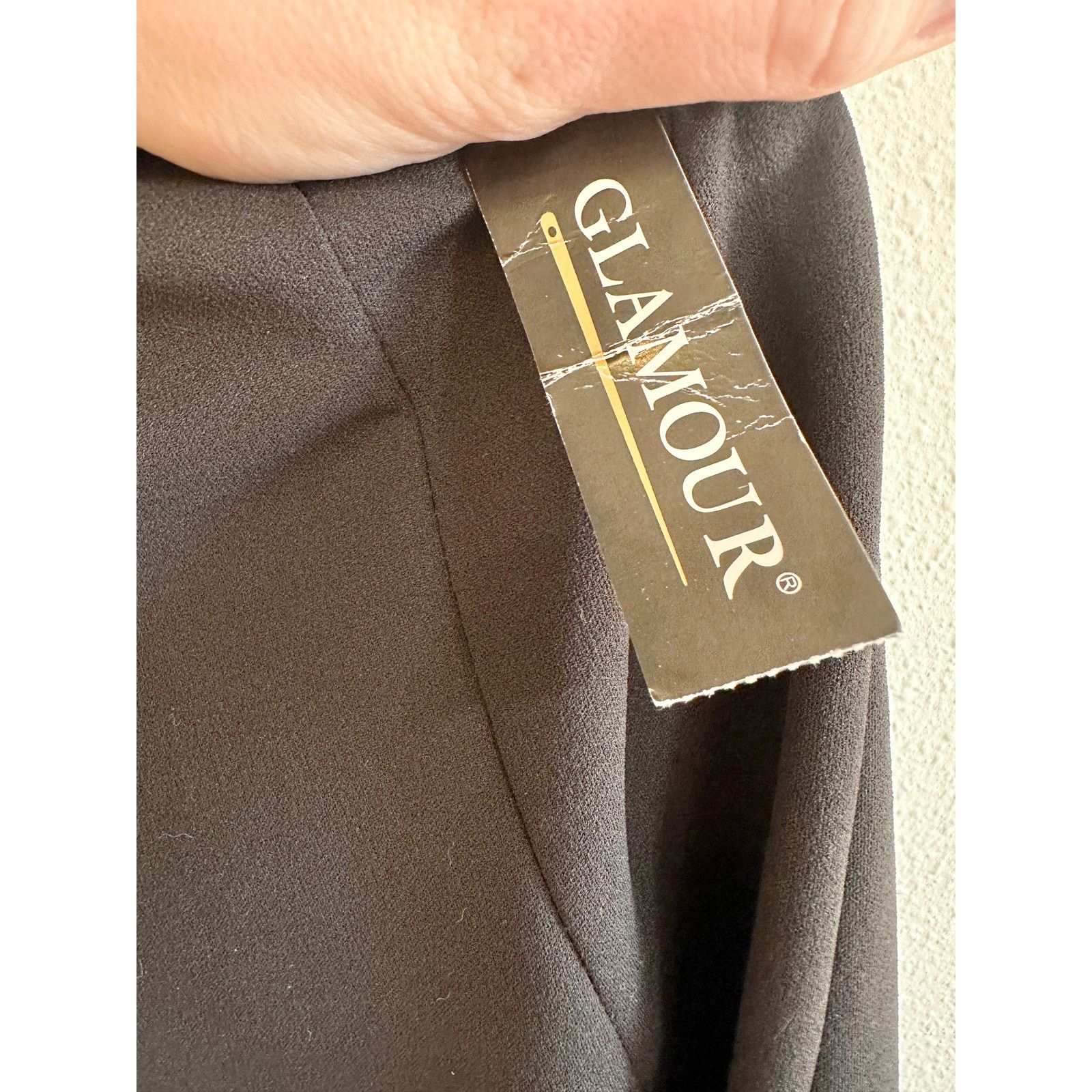 Other NWT Glamour Puff Shoulder Black Cocktail Dress size 6 Size M / US 6-8 / IT 42-44 - 8 Thumbnail