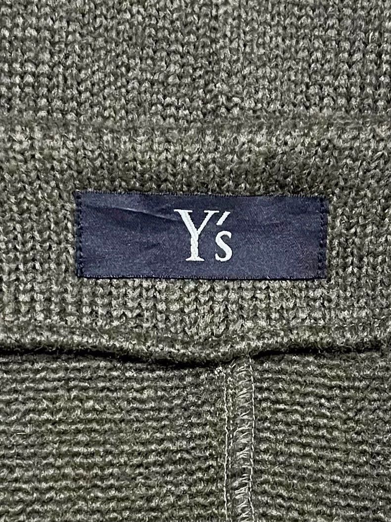 Yohji Yamamoto Yohji Yamamoto Yohji Yamamoto Y's wool coat army green Size US L / EU 52-54 / 3 - 3 Thumbnail