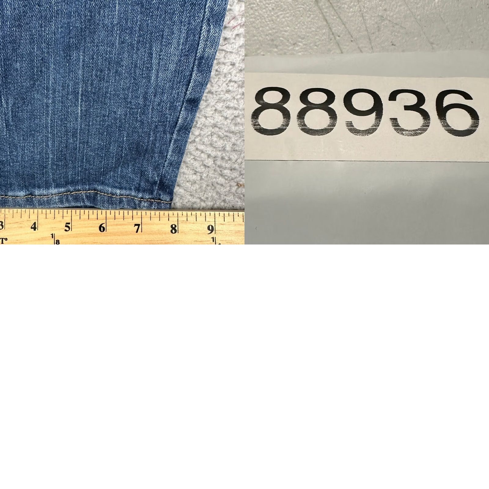 Silver Jeans Co. Silver Jeans Authentic Denim Pants Mens 36x32 Blue Athletic Taper Whiskered Denim Pants Size US 36 / EU 52 - 8 Thumbnail