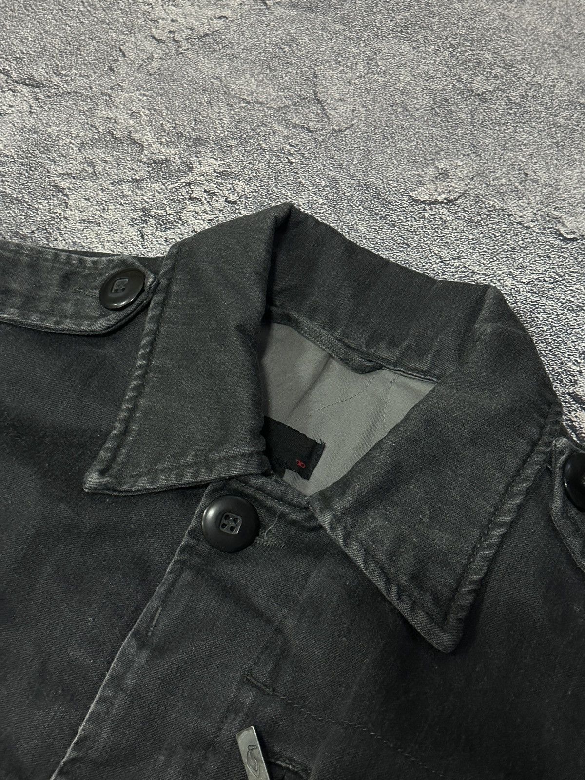Diesel Vintage 90’s Diesel Stone Wash Military Archive Jacket M Size M / US 6-8 / IT 42-44 - 9 Thumbnail