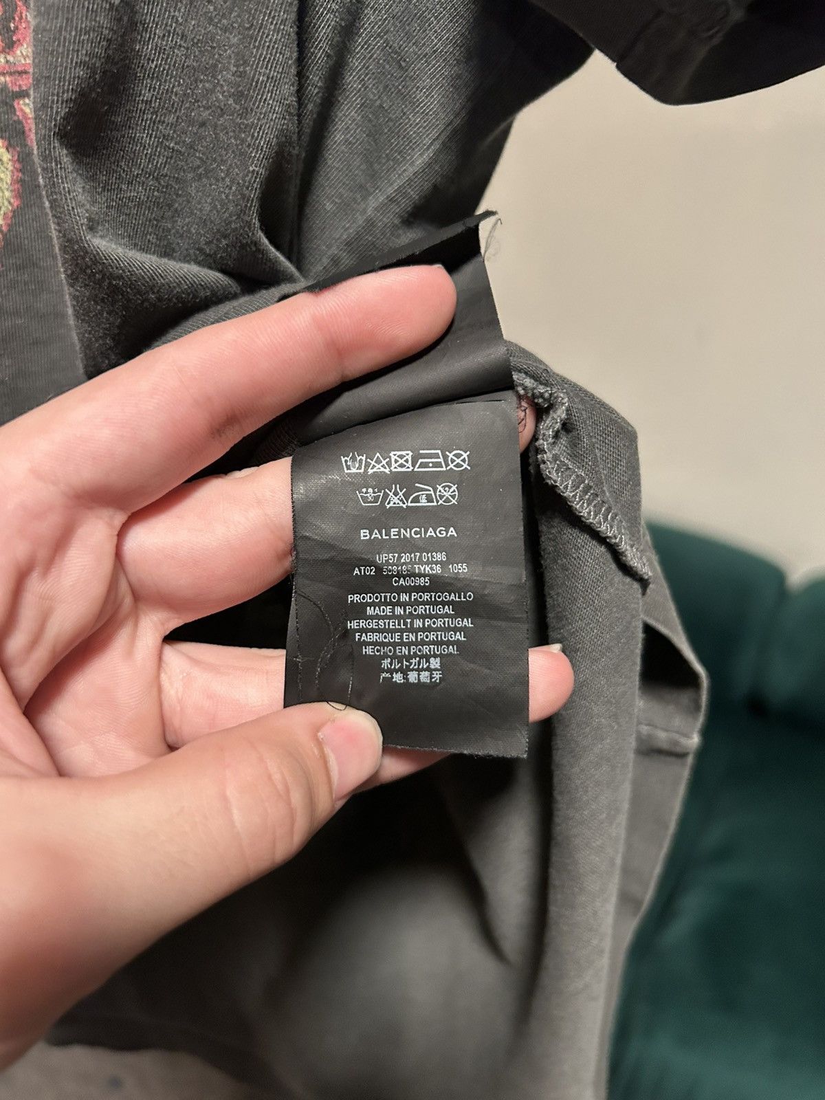 Balenciaga Balenciaga Paris Tee Size US M / EU 48-50 / 2 - 5 Thumbnail