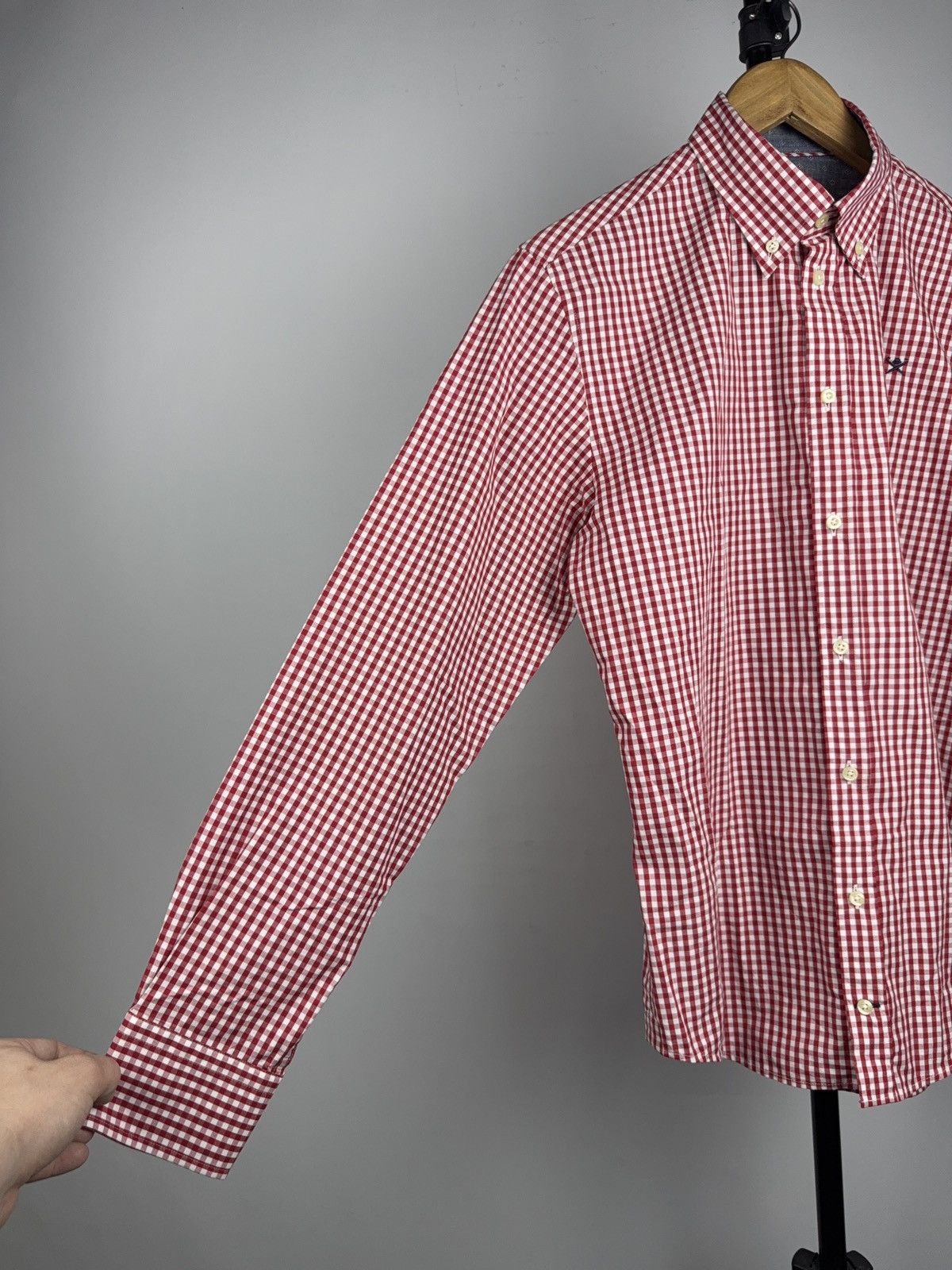 Hackett Luxury Hackett London Red Gingham Check Shirt XS / 14-15Y Size US XS / EU 42 / 0 - 4 Thumbnail