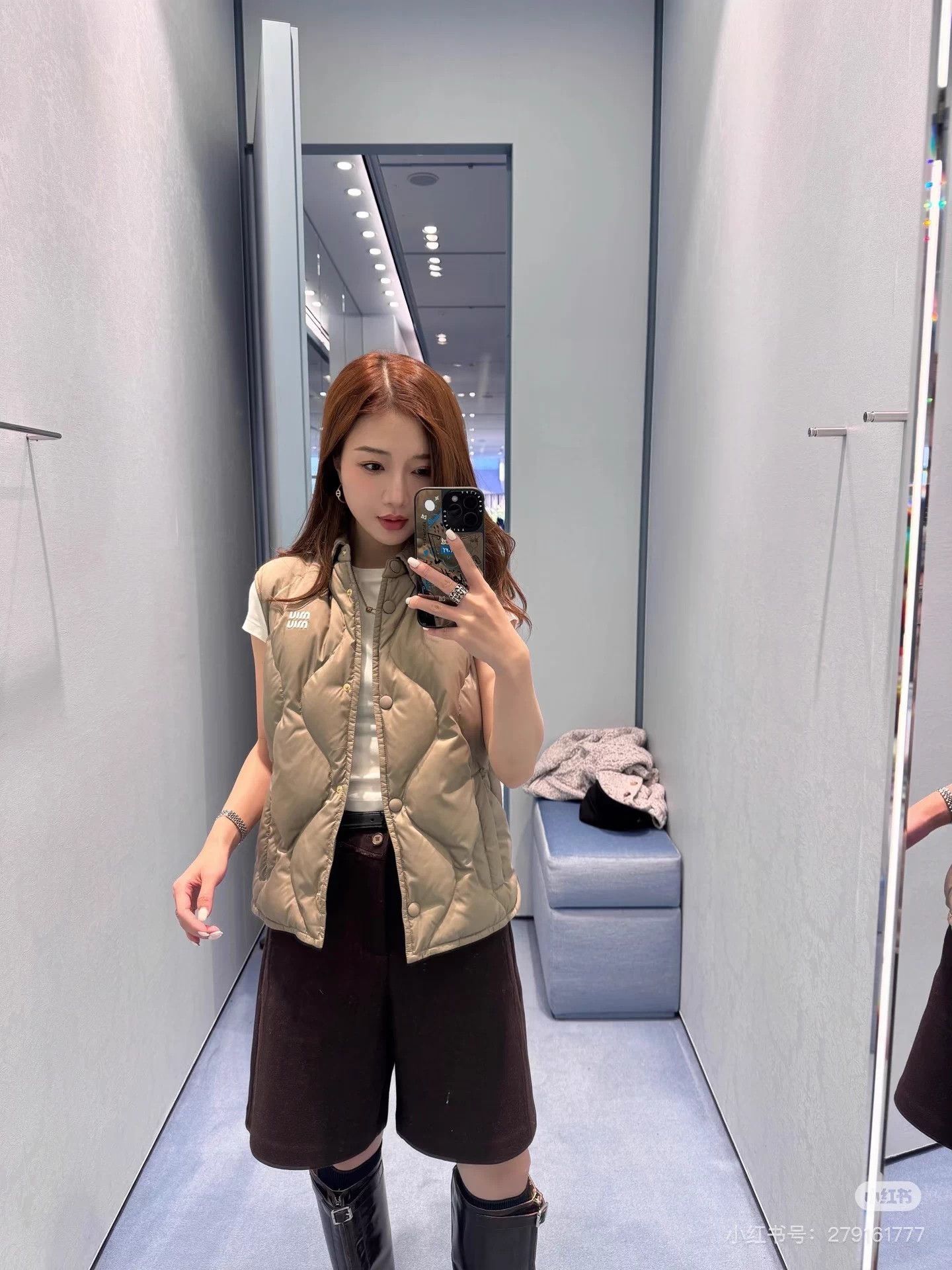 Miu Miu MIU MIU 25ss down vest 38 Like new Size S / US 4 / IT 40 - 8 Thumbnail