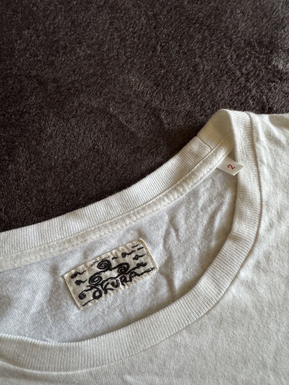 Okura Okura Japan t-shirt big logo Japanesse brand Size US XS / EU 42 / 0 - 6 Thumbnail