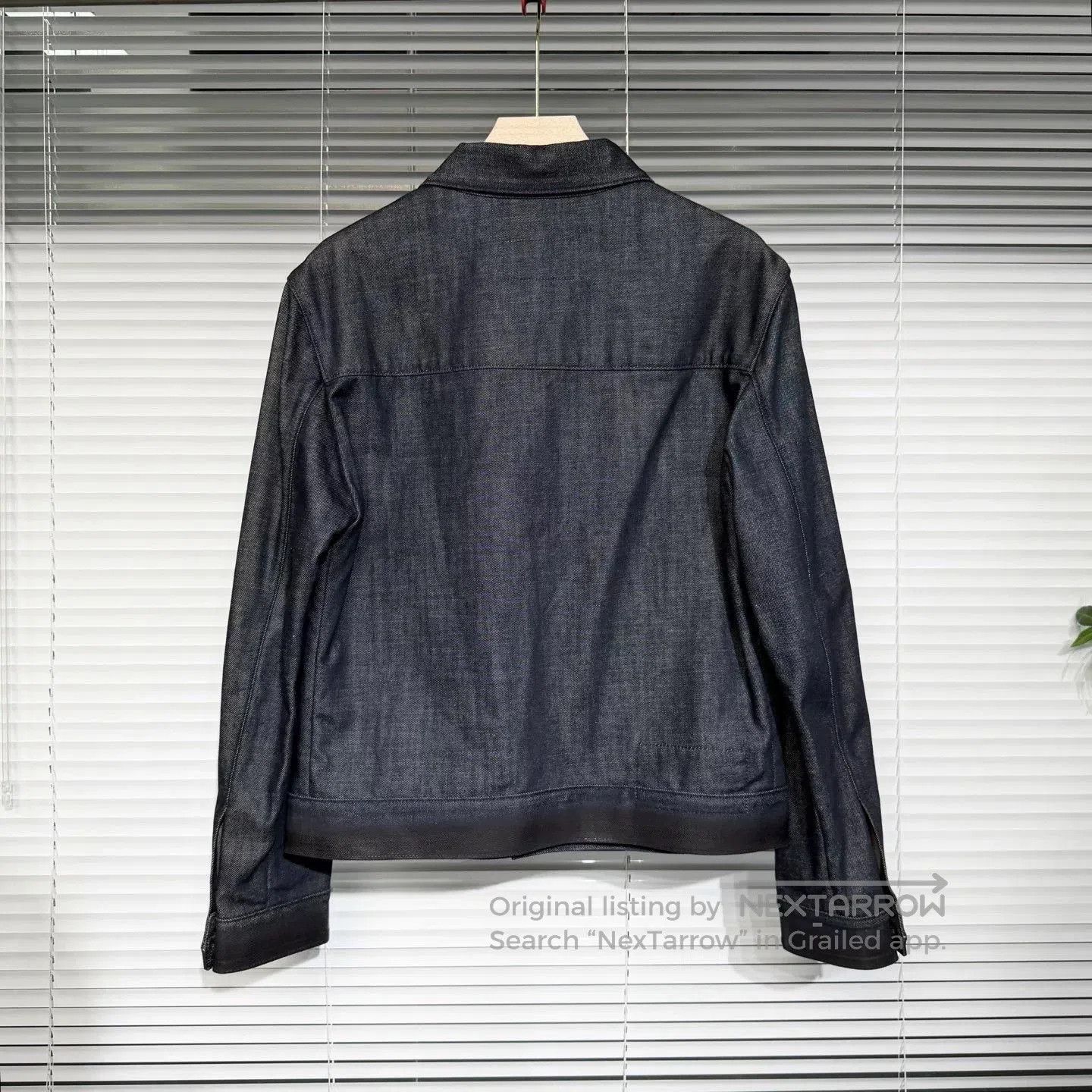Prada prada denim jacket with triangle logo. Size US L / EU 52-54 / 3 - 2 Thumbnail