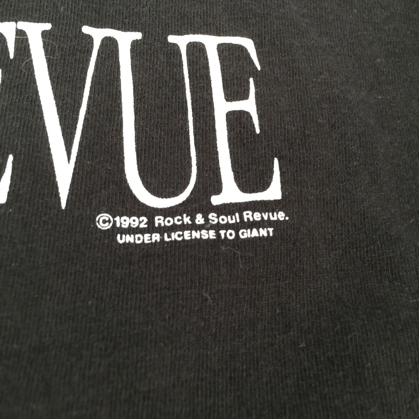 Giant Vintage 1992 New York Rock and Soul Revue Tour T-Shirt Size US L / EU 52-54 / 3 - 3 Thumbnail