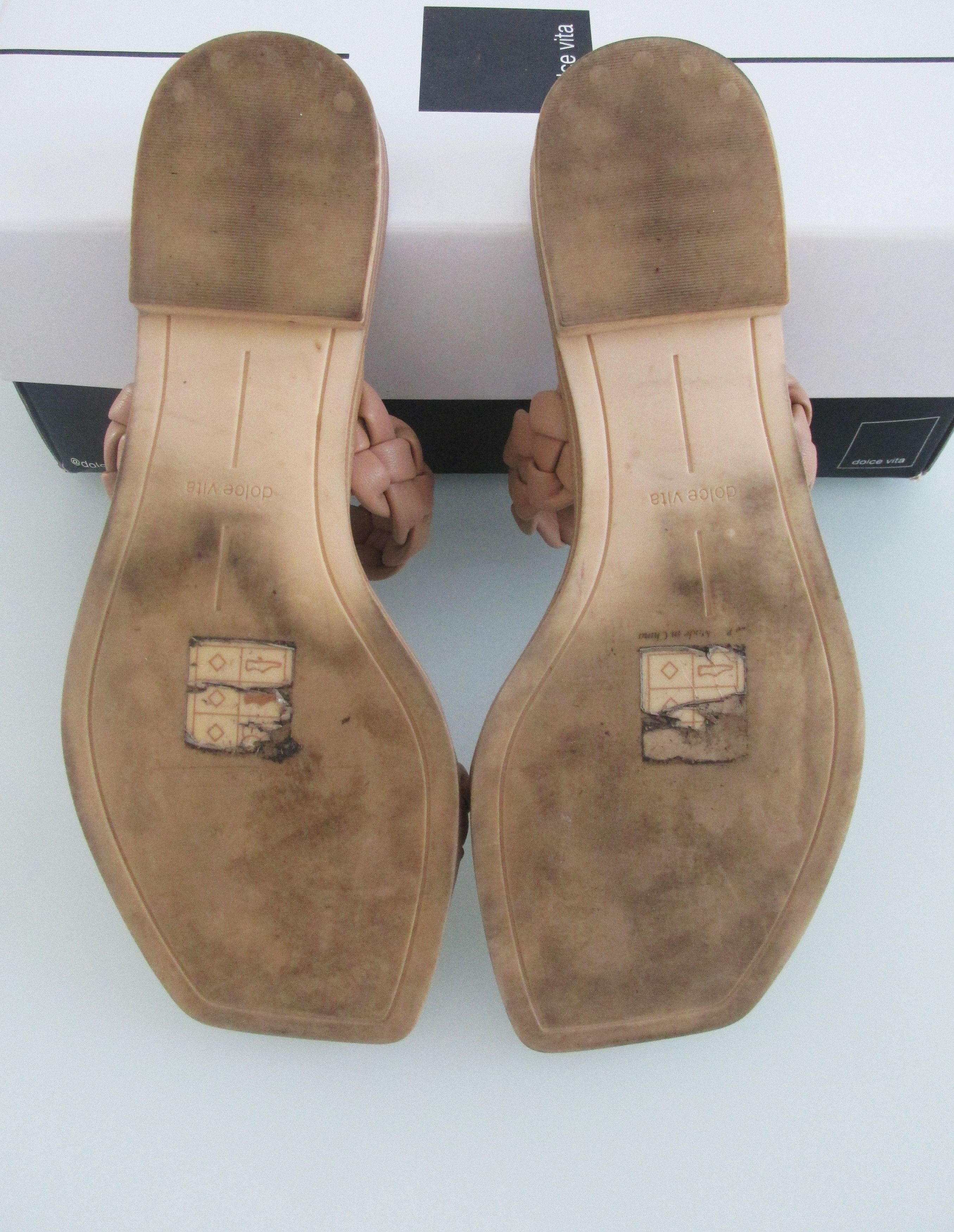 Dolce Vita Dolce Vita "Stella" Women's Slip-On Braided Sandals Size 8 M Size US 8 / IT 38 - 7 Thumbnail
