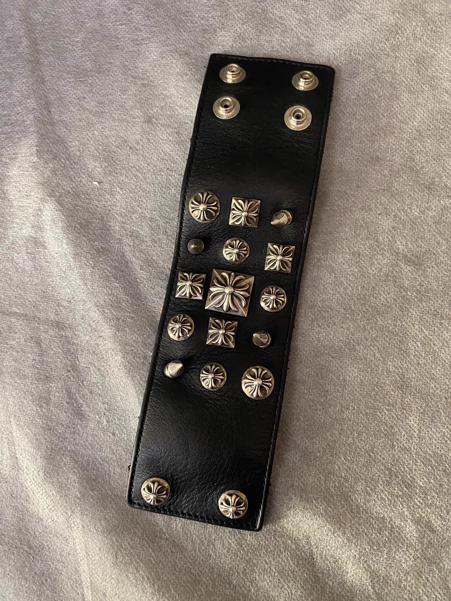Chrome Hearts Chrome Hearts Multi-Element Leather Bracelet Size ONE SIZE - 1 Thumbnail