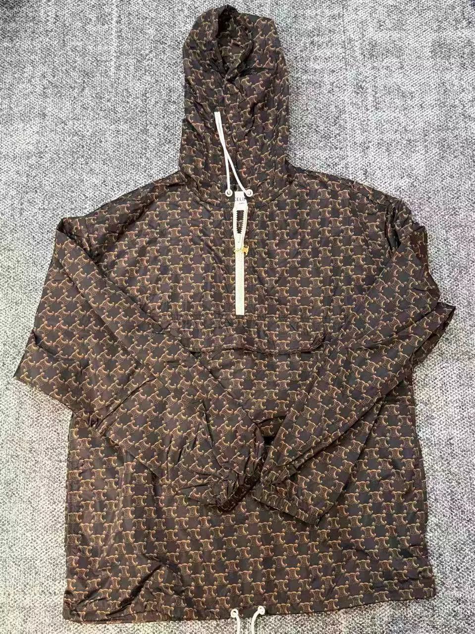 Celine Celine Women's Hooded Zip Jacket Size L / US 10 / IT 46 - 1 Thumbnail