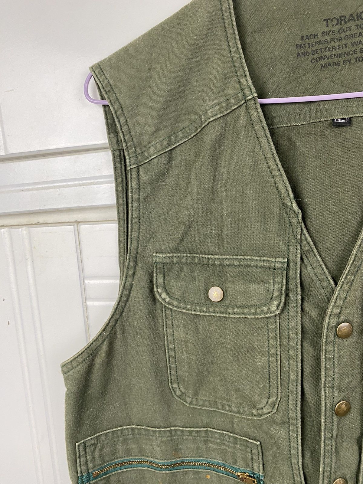 Japanese Brand × Vintage Vintage Vest Pocket Toraichi Japan Size US L / EU 52-54 / 3 - 5 Thumbnail