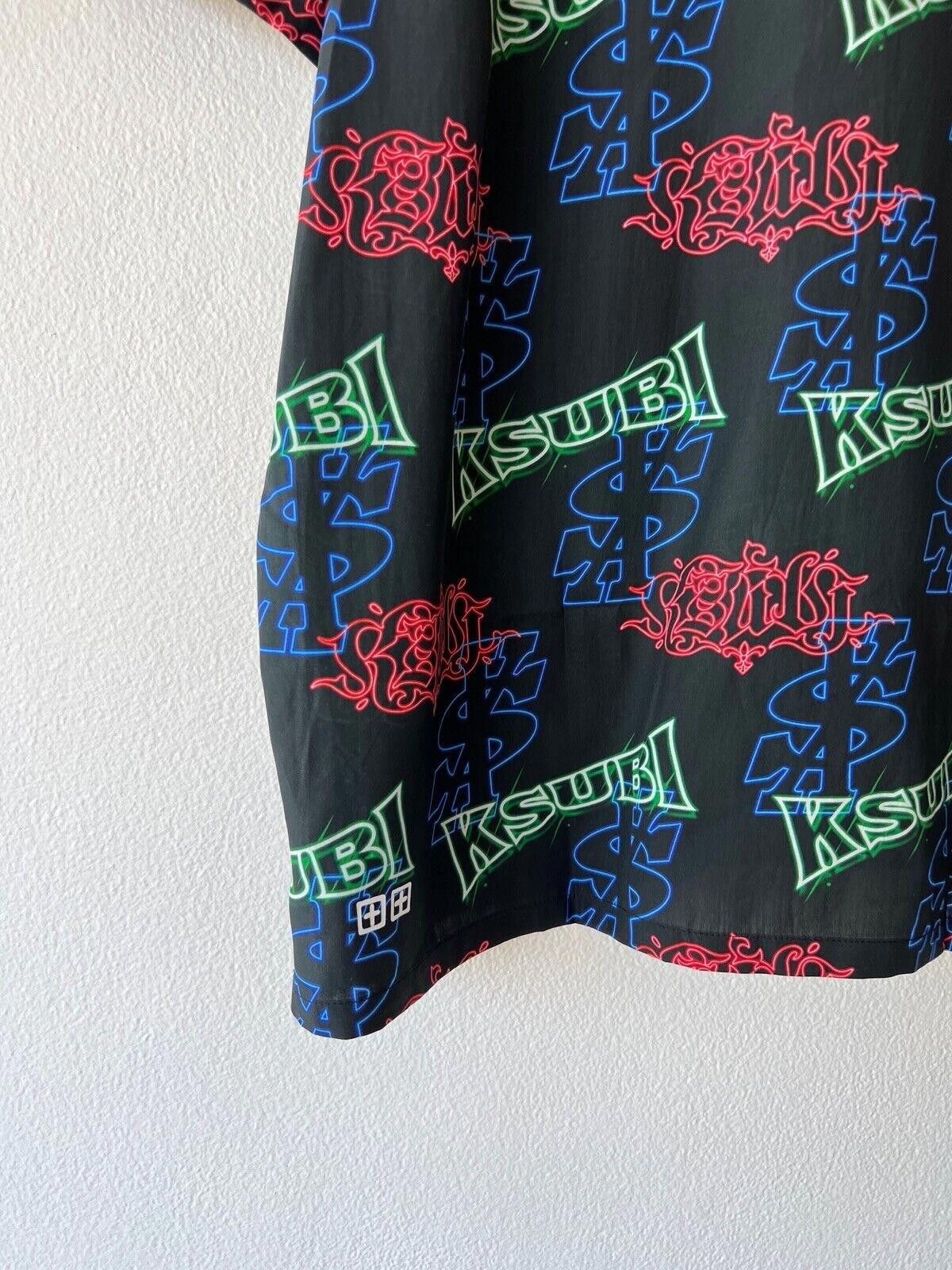Ksubi new ksubi medium m shirt top resort black glow neon logo Size US M / EU 48-50 / 2 - 4 Thumbnail