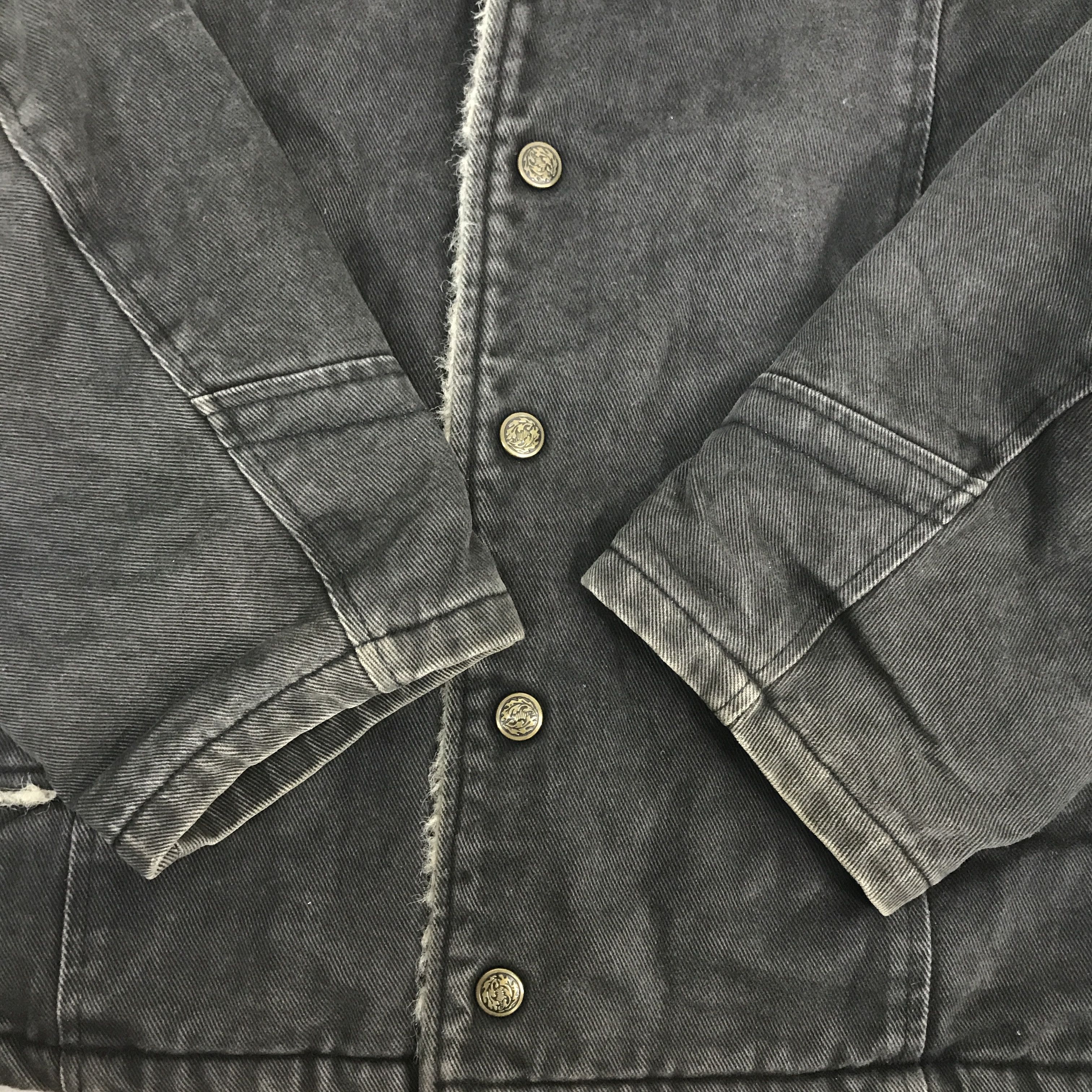 BIGI × Vintage Vintage Men's Bigi Fur snap button Jacket Size US L / EU 52-54 / 3 - 7 Thumbnail