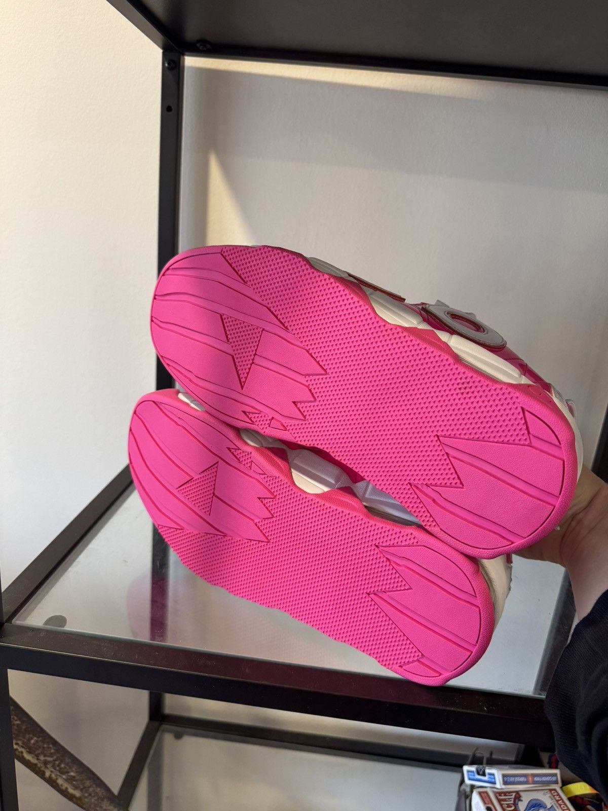 Asspizza Azzpizza 730 Baller Pro Footwear Sneakers Pink White Rare Size US 9.5 / EU 42-43 - 5 Thumbnail