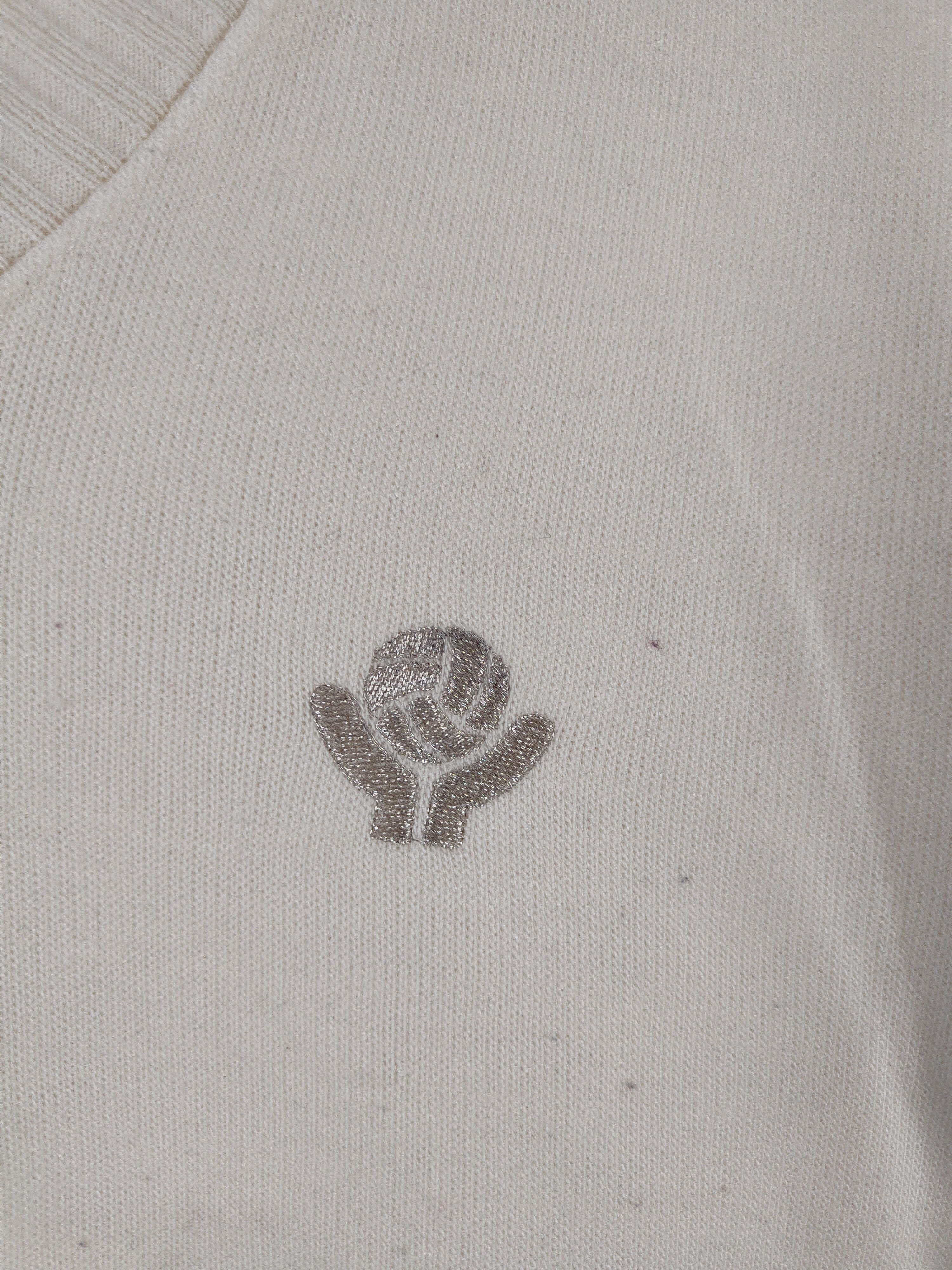 Japanese Brand × Vintage Criyeel Cream vintage Sweatshirts #S2637 Size M / US 6-8 / IT 42-44 - 5 Thumbnail
