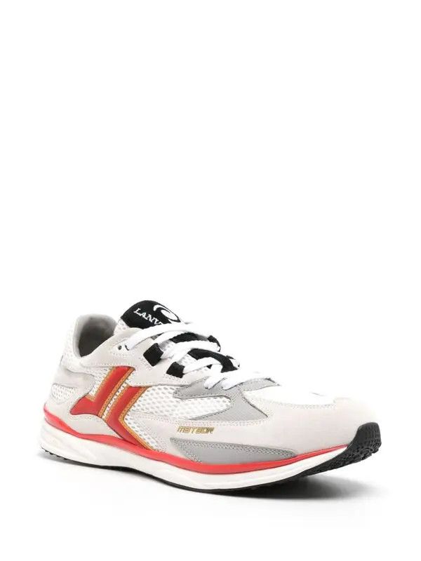 Lanvin oc11z0526 Lace-up Suede Sneakers in White Size US 9.5 / EU 42-43 - 2 Thumbnail