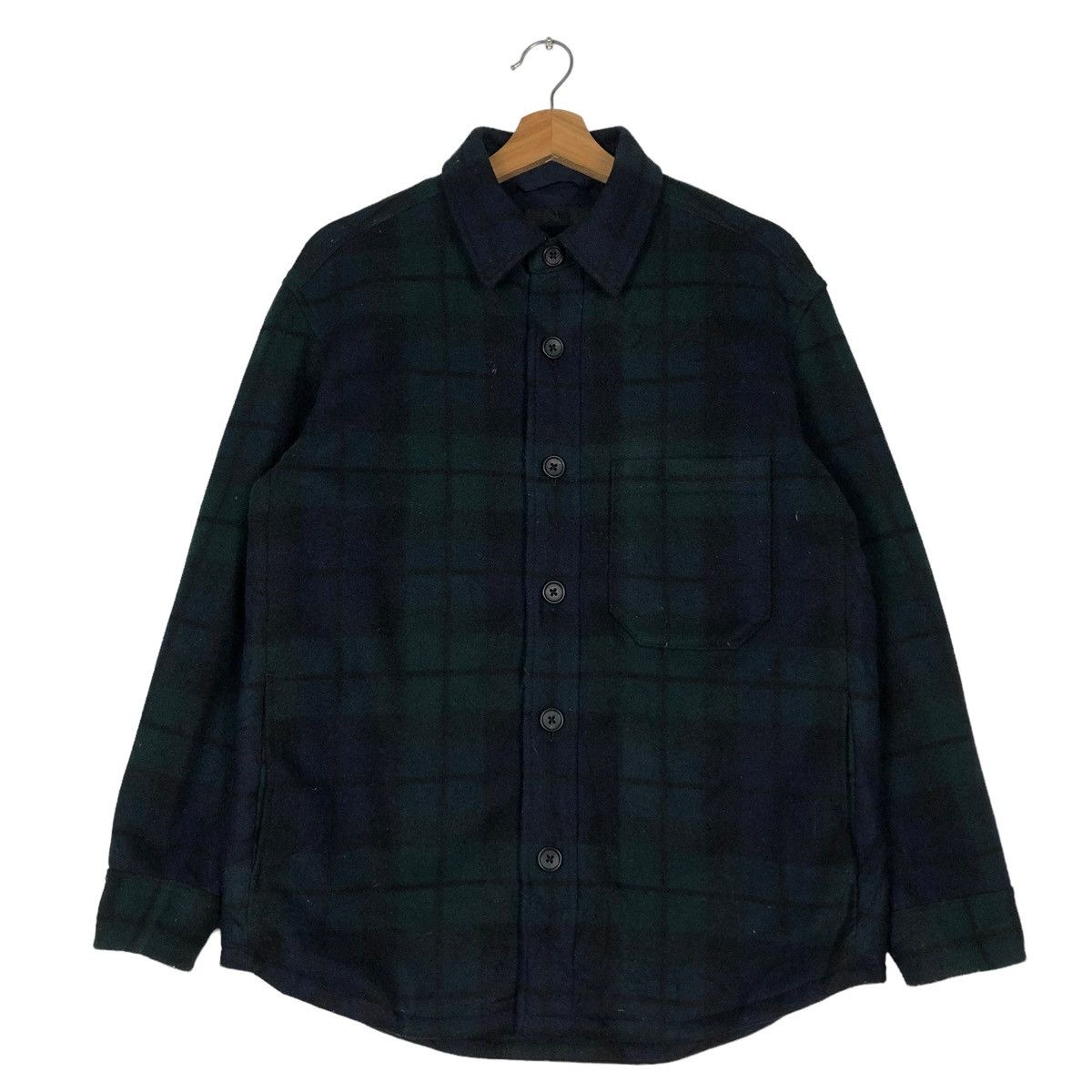Japanese Brand 🔥VINTAGE WOOL JACKET TARTAN DESIGN UNIQLO JAPAN ISSEY MIYAK Size US S / EU 44-46 / 1 - 1 Thumbnail