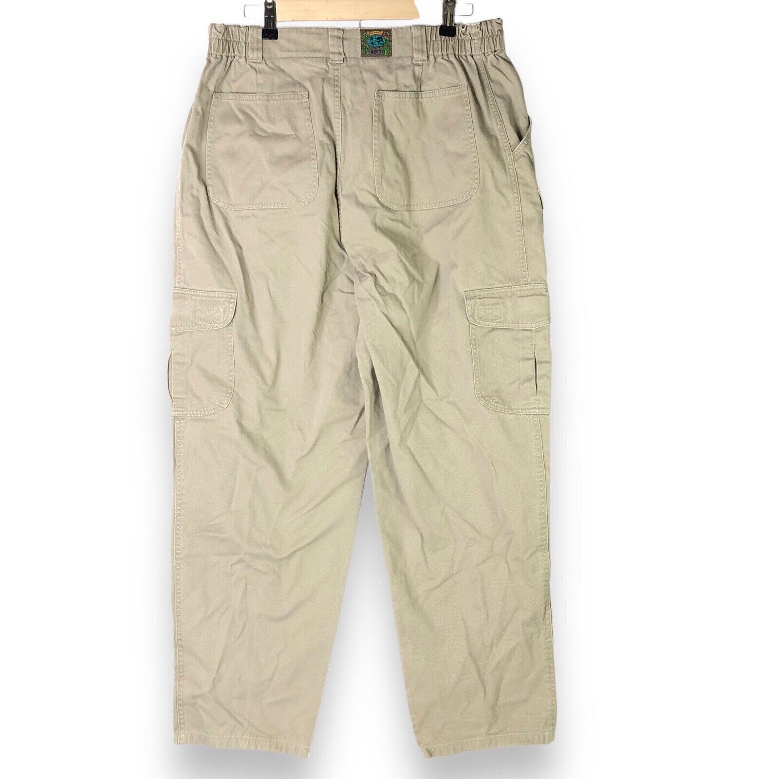 Royal Robbins Vintage Royal Robbins Women Cargo Carpenter Pants 14 Ranger Size 36" / US 14 / IT 50 - 2 Thumbnail