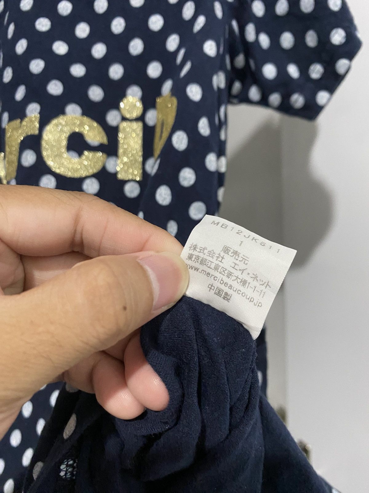 Issey Miyake × mercibeaucoup Mercibeaucoup Polkadot Shirt Isseymiyake Size US S / EU 44-46 / 1 - 7 Thumbnail