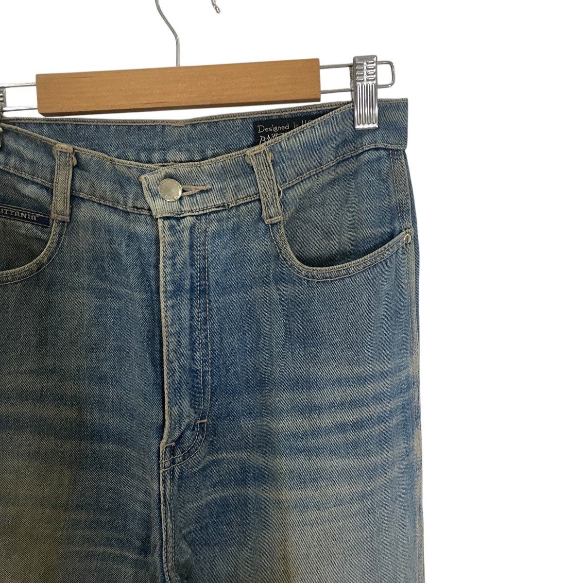 Japanese Brand Vintage Brittania Denim Jeans Size US 26 / EU 42 - 4 Thumbnail