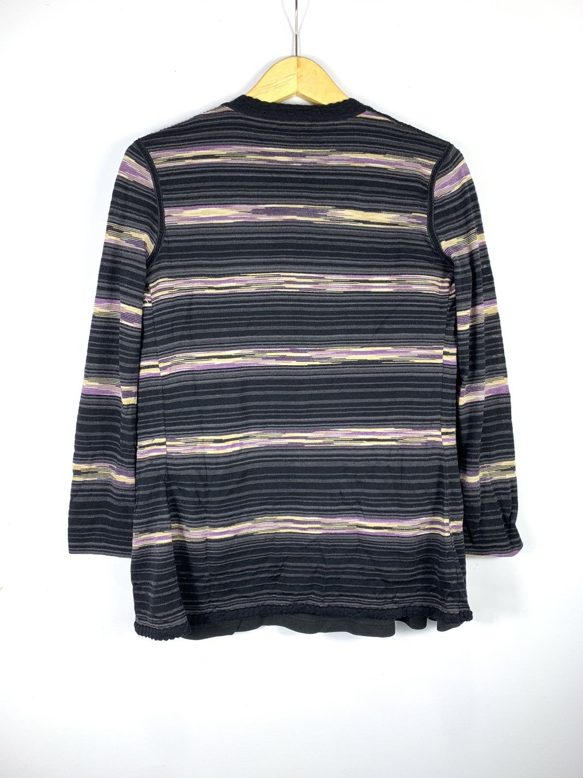 Missoni Missoni Stripe Cardigan Kurt Cobain style Size US M / EU 48-50 / 2 - 2 Thumbnail