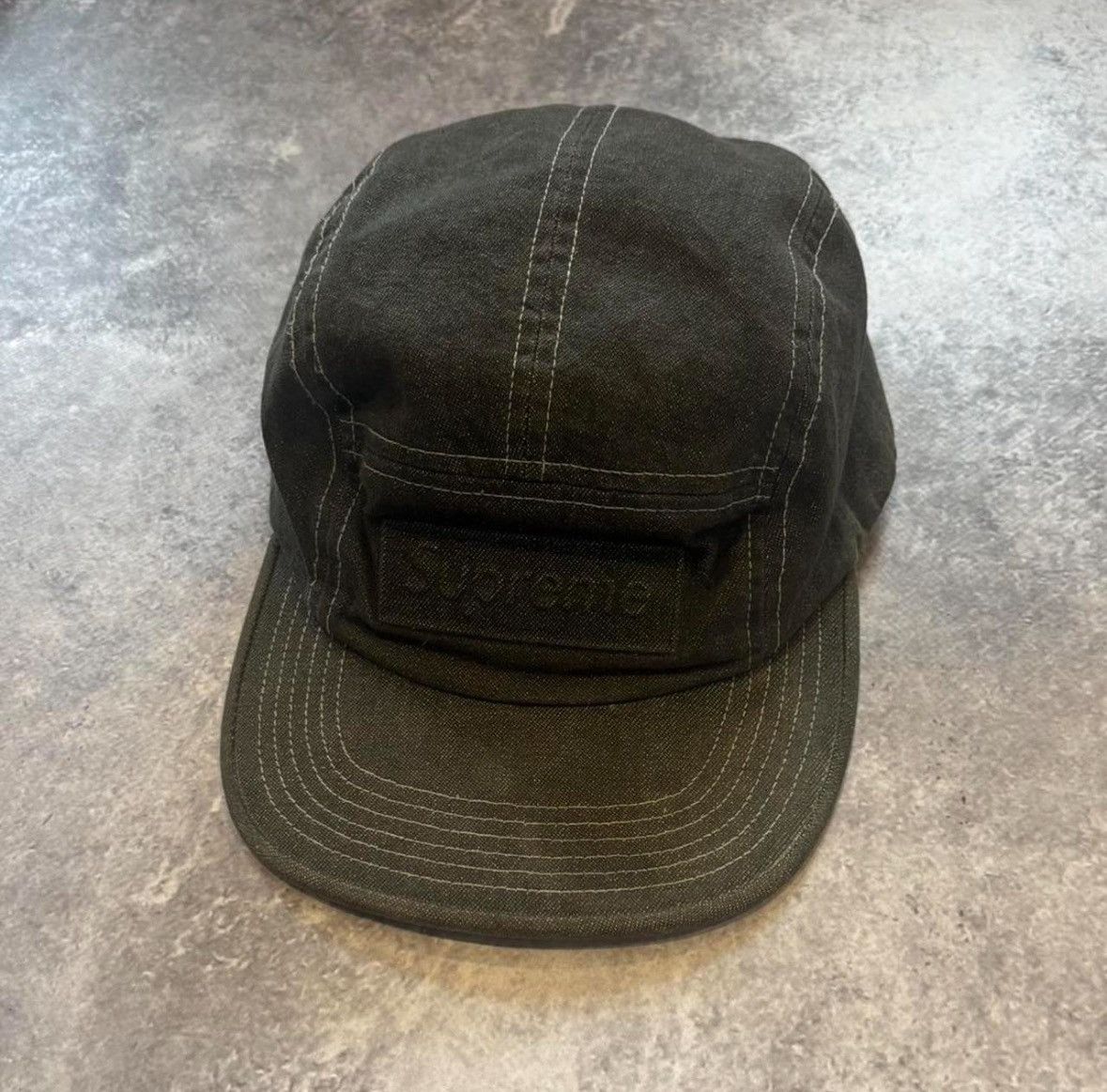 Supreme *RARE* Supreme Box logo washed cap Size ONE SIZE - 4 Thumbnail