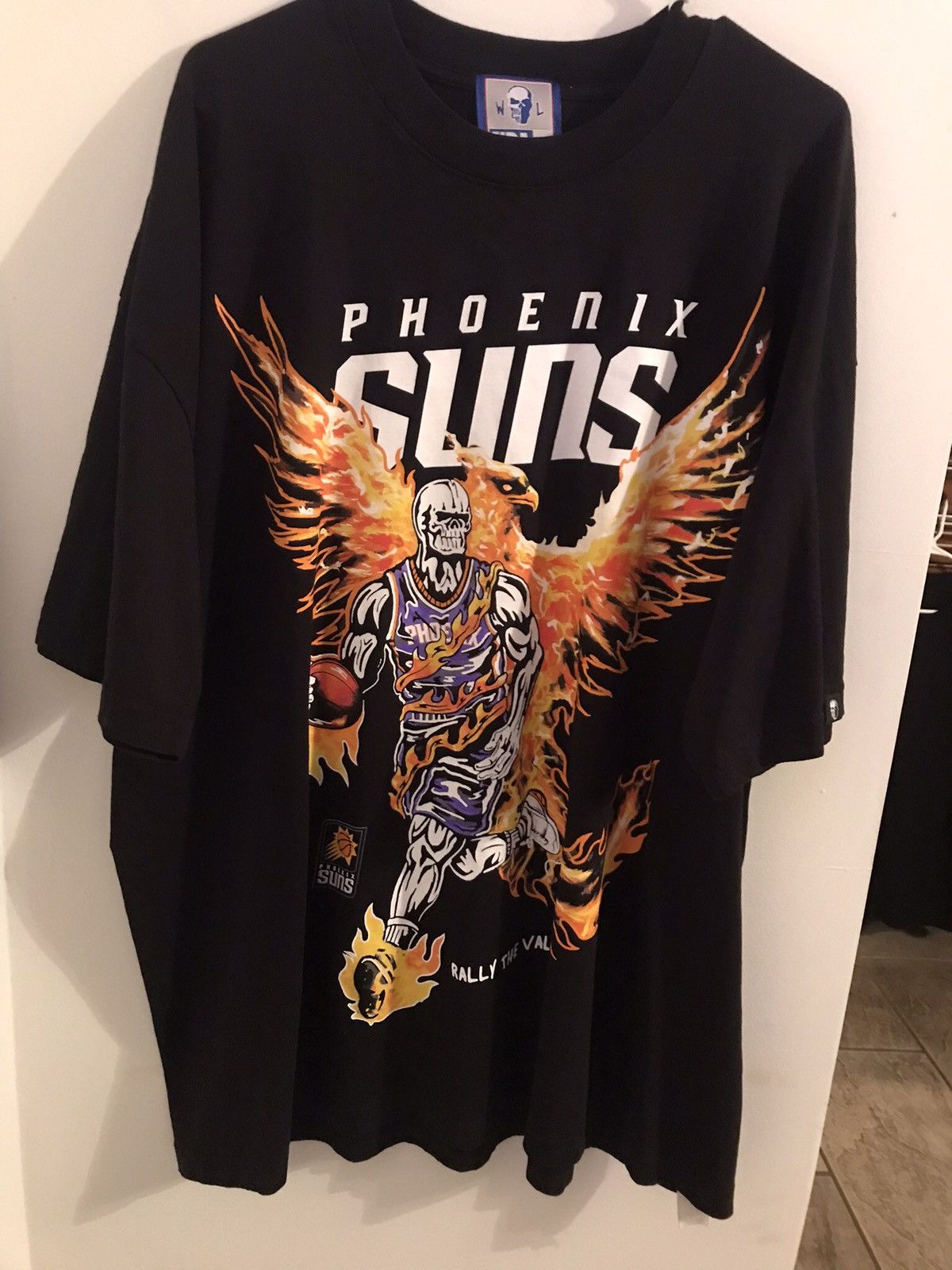 Image of Suns Warren Lotas Shirt in Black, Men's (Size 2XL)