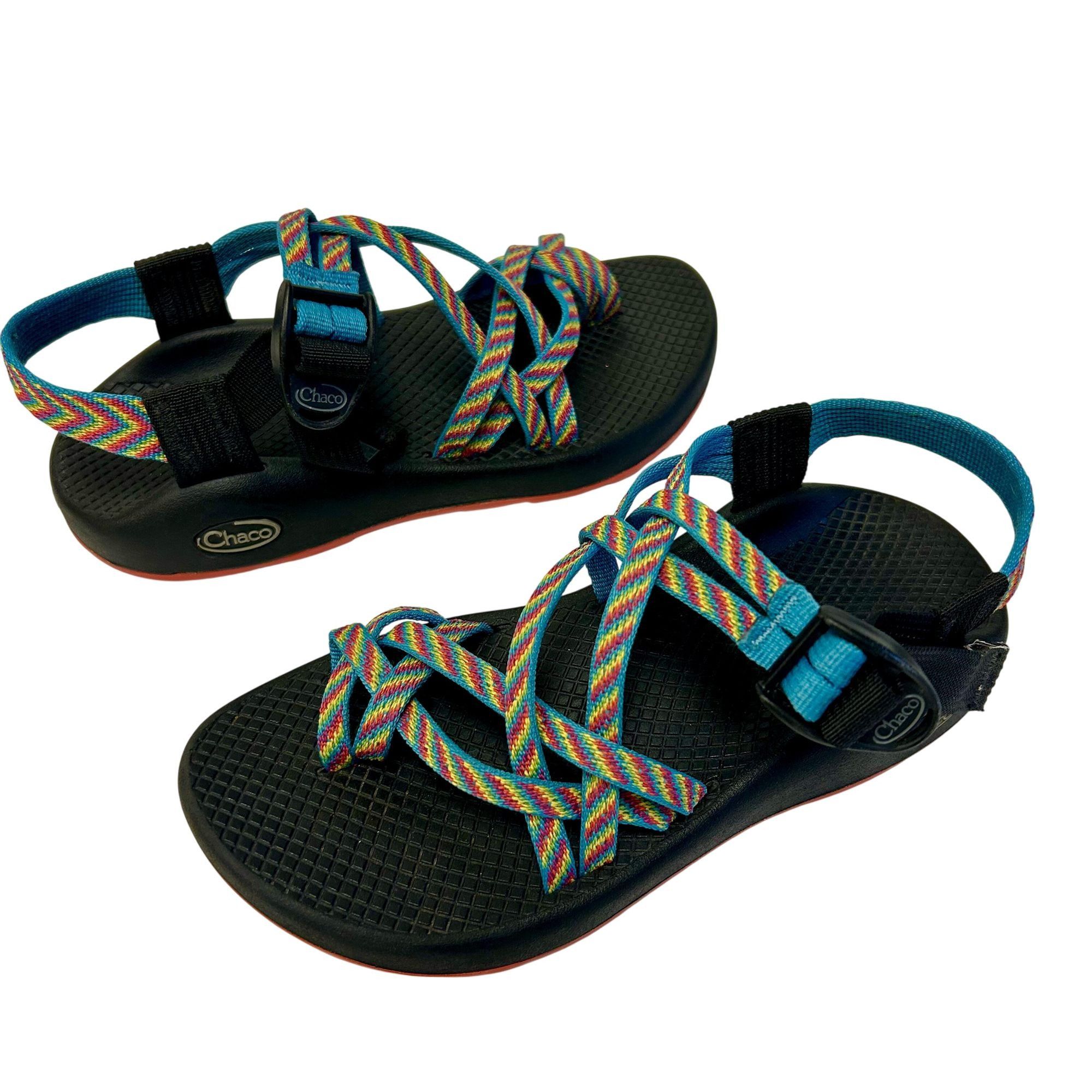 Chaco Chaco ZX2 Classic Sport NEON PSYCHEDELIC Rainbow Water Shoes Size US 6 / EU 39 - 1 Thumbnail