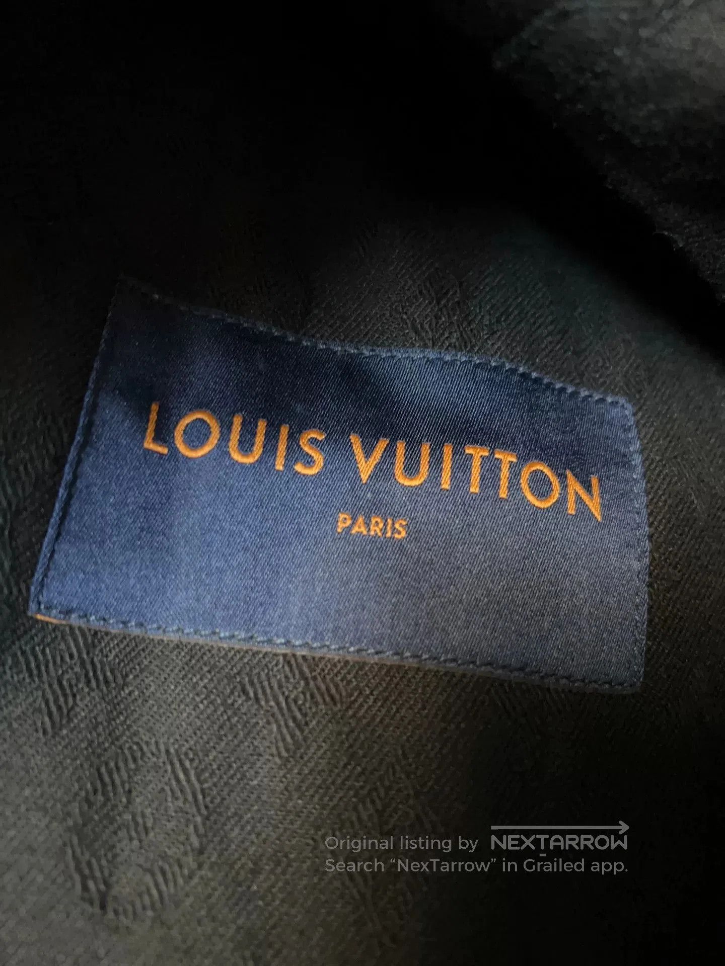 Louis Vuitton Louis Vuitton Black Patterned Denim Jacket. Size US S / EU 44-46 / 1 - 4 Thumbnail