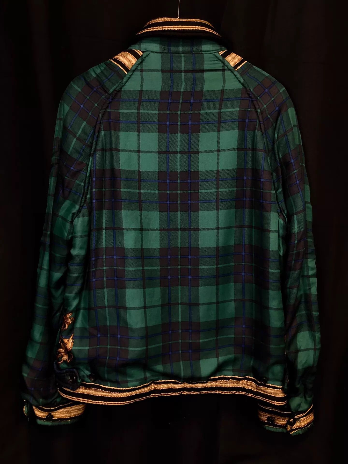 Comme des Garcons CDG 99AW Hermès Runway Rare Silk-Wool Jacket Size US M / EU 48-50 / 2 - 3 Thumbnail
