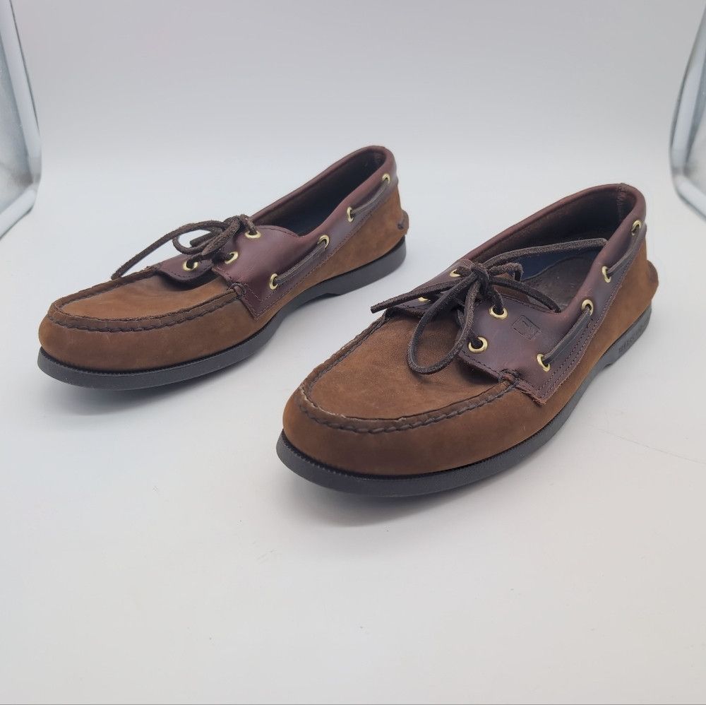 Sperry Authentic Original 2 Eye Sz 11 Men's Brown Boat Sho