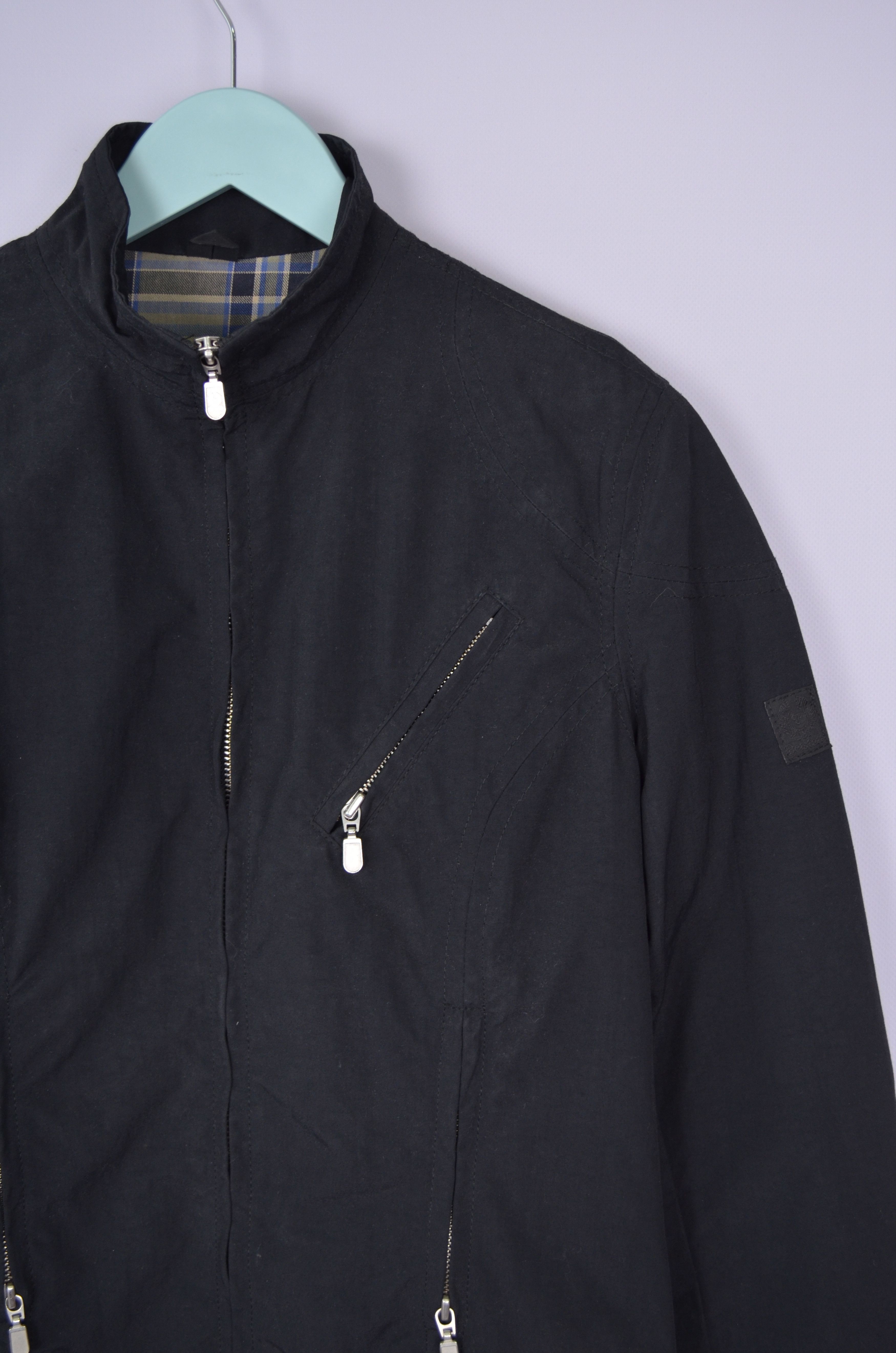 Belstaff × Designer Belstaff Womens Nylon Black Parka Jacket Size 42 Full Zip Size M / US 6-8 / IT 42-44 - 3 Thumbnail