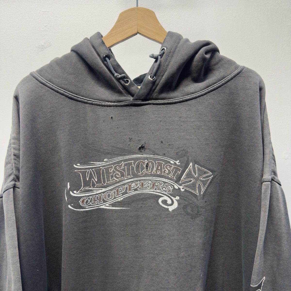 West Coast Choppers West Coast Choppers Hoodie Faded Distressed ERD Grunge Size US XXL / EU 58 / 5 - 9 Thumbnail