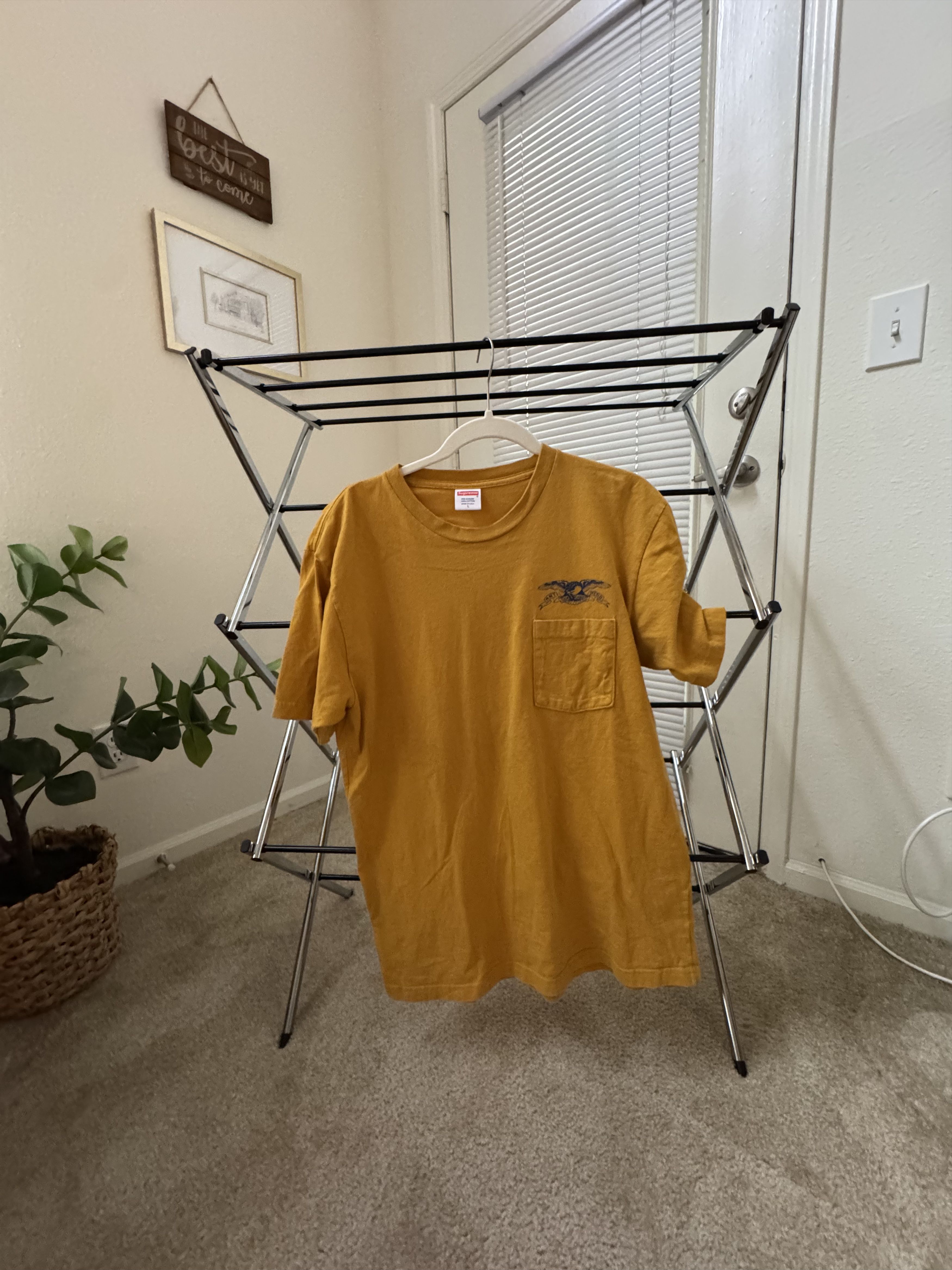 Supreme SS16 antihero pocket tee