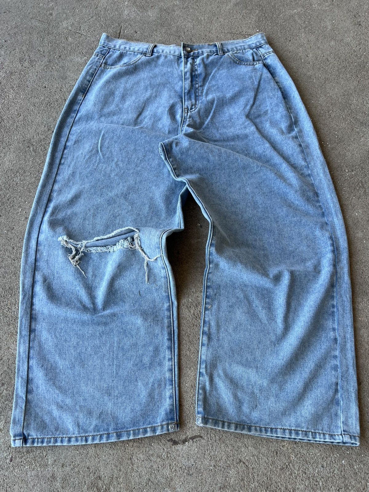 Vintage CECIL McBEE BAGGY WIDE LEG PANTS Size US 35 - 2 Thumbnail