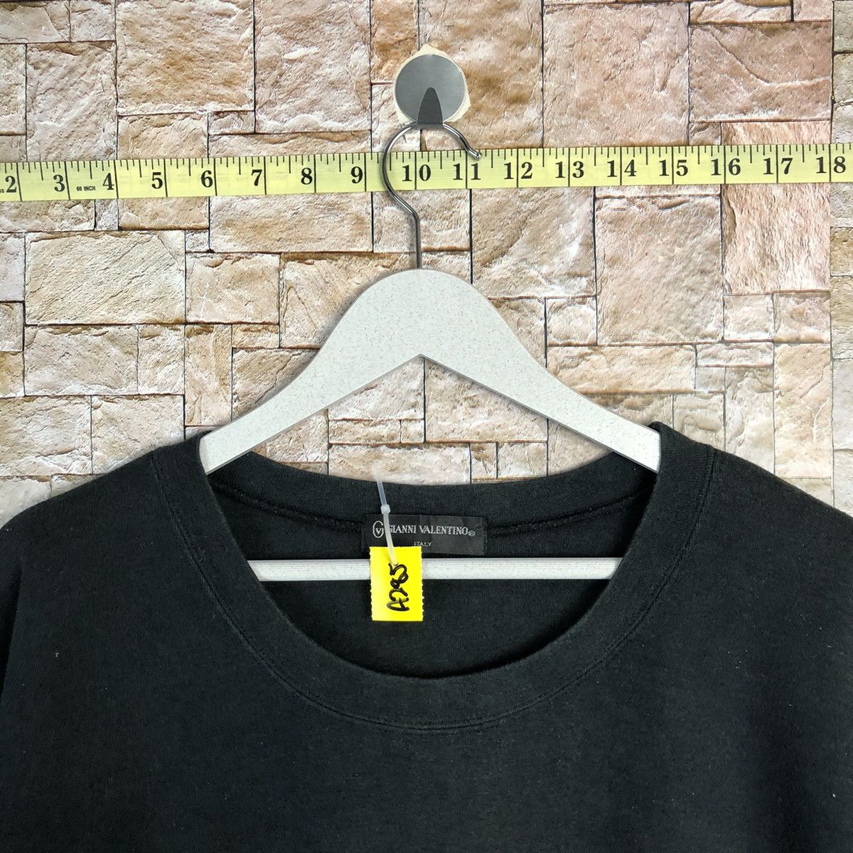 Gianni Valentino Gianni Valentino Spont Black Sweatshirt #A285 Size US L / EU 52-54 / 3 - 4 Thumbnail
