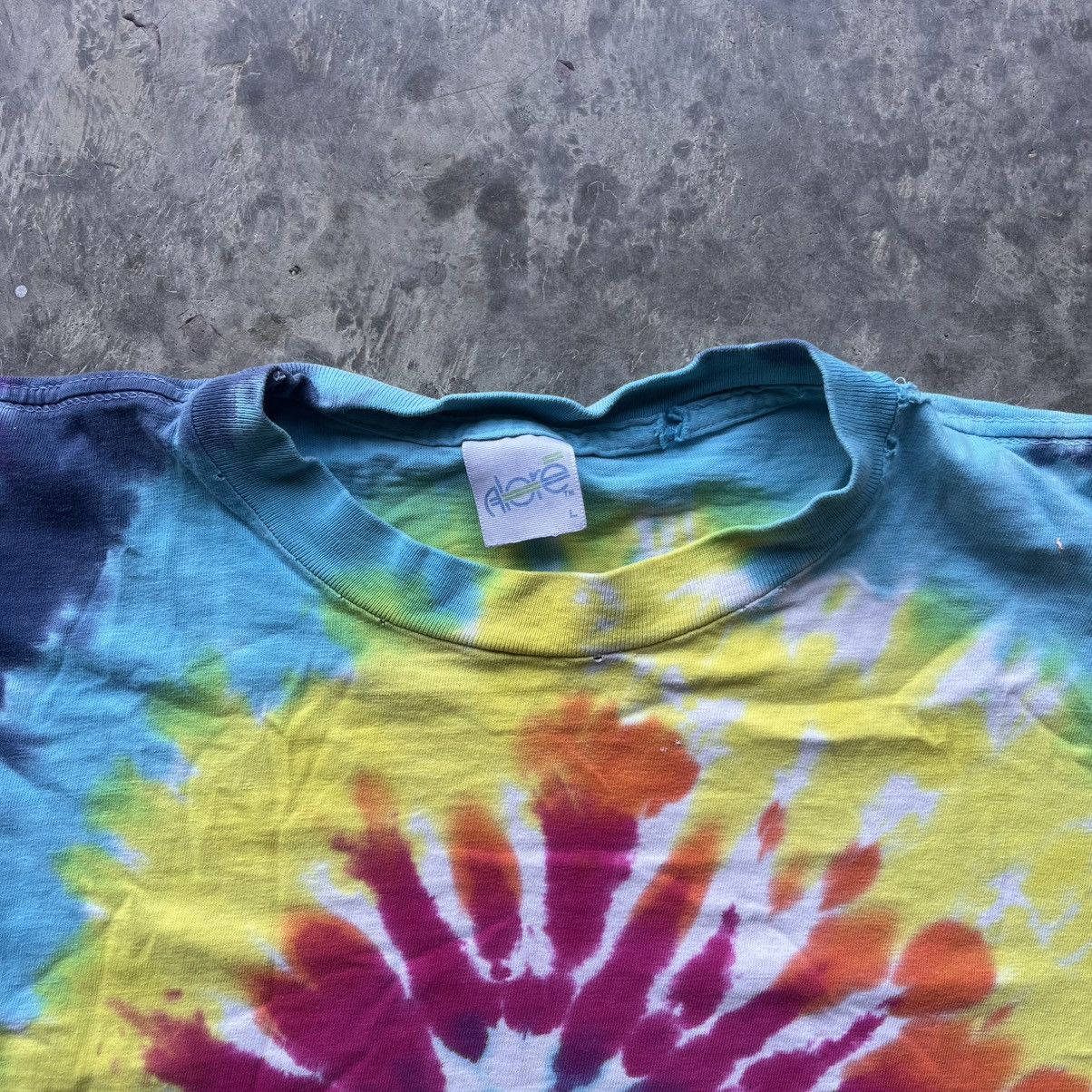 Vintage Vintage 1990's Alore Tag Tie Dye Vintage blank essential L Size US L / EU 52-54 / 3 - 3 Thumbnail