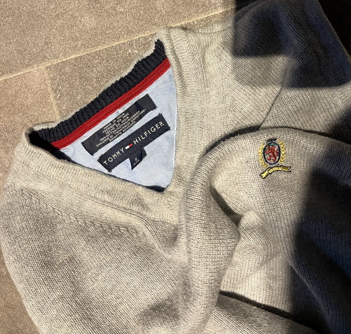 Tommy Hilfiger Vintage crested Tommy Hilfiger Vest Size US S / EU 44-46 / 1 - 1 Thumbnail