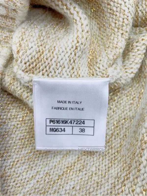 Chanel Chanel Multicolor Cotton Blend Long Sleeve Sweater . Size S / US 4 / IT 40 - 8 Thumbnail
