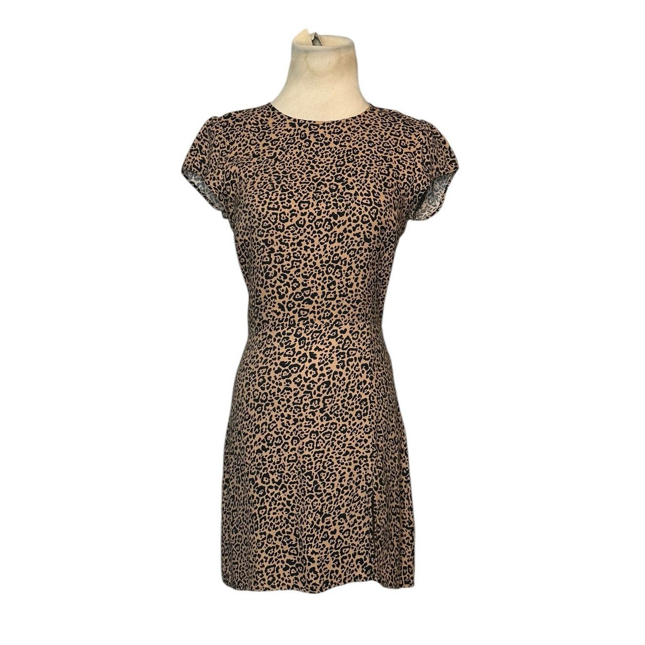 Reformation Reformation Westlake Stripe Mini Dress Coffee Brown Size 2 |  Grailed