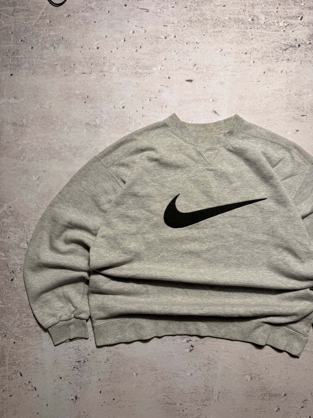 Nike × Vintage NIKE VINTAGE CENTER LOGO OVERSIZE BOXY SWEATSHIRT Size US XL / EU 56 / 4 - 2 Thumbnail