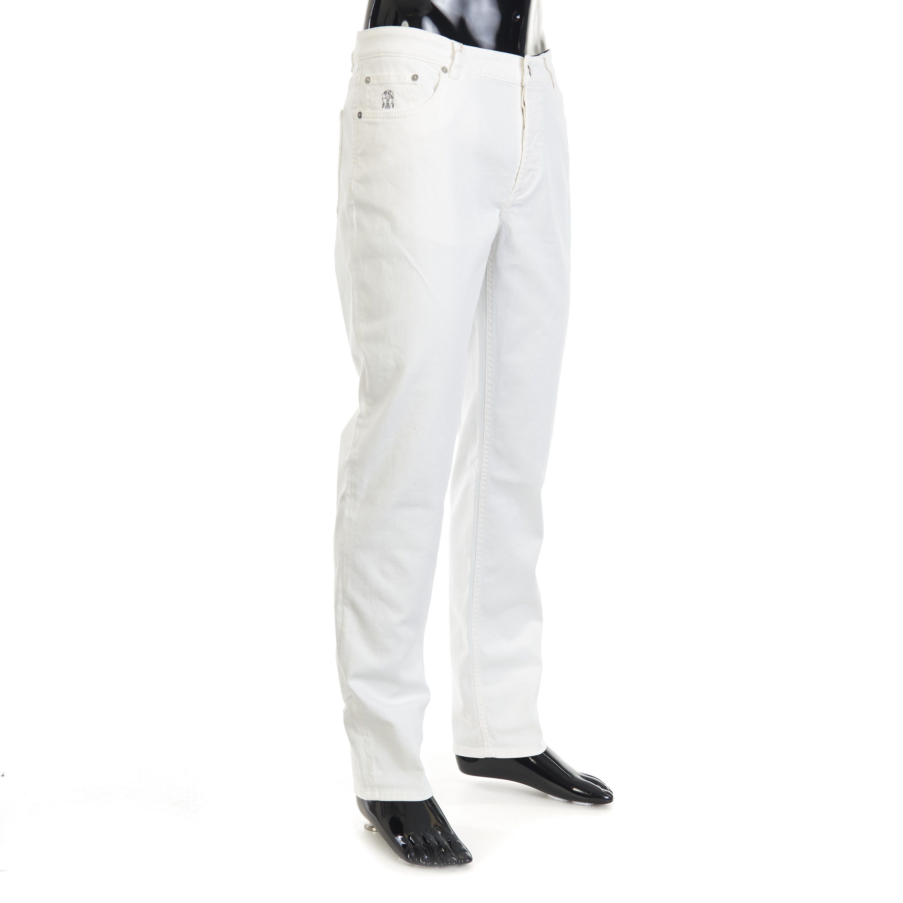 Brunello Cucinelli Five-Pocket Trousers - Garment Dyed Comfort Lightweight Size US 40 / EU 56 - 3 Thumbnail